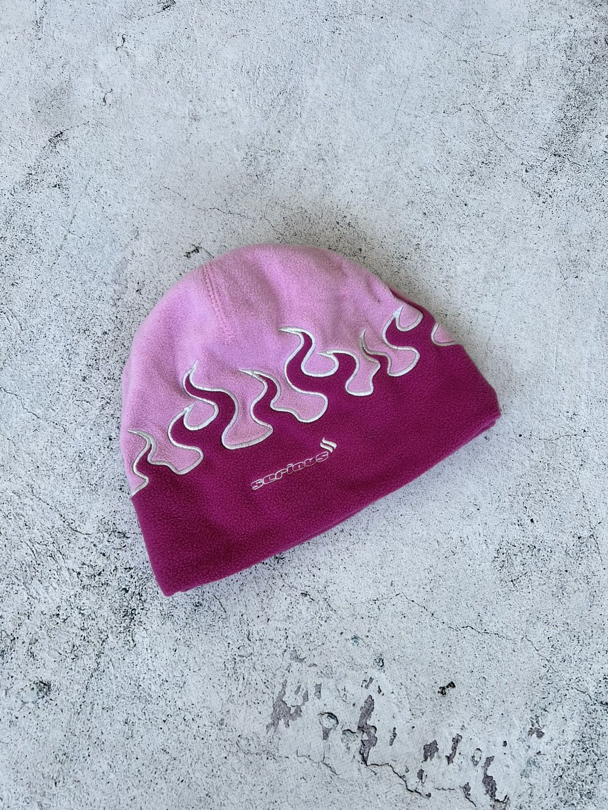 Japanese Brand × Vintage Vintage Japanese Style Fire Y2K Winter Hat Size ONE SIZE - 5 Thumbnail