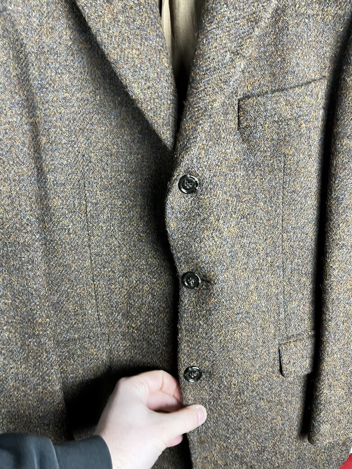 Harris Tweed × Vintage Harris Tweed wool blaze jacket Size 48R - 7 Thumbnail