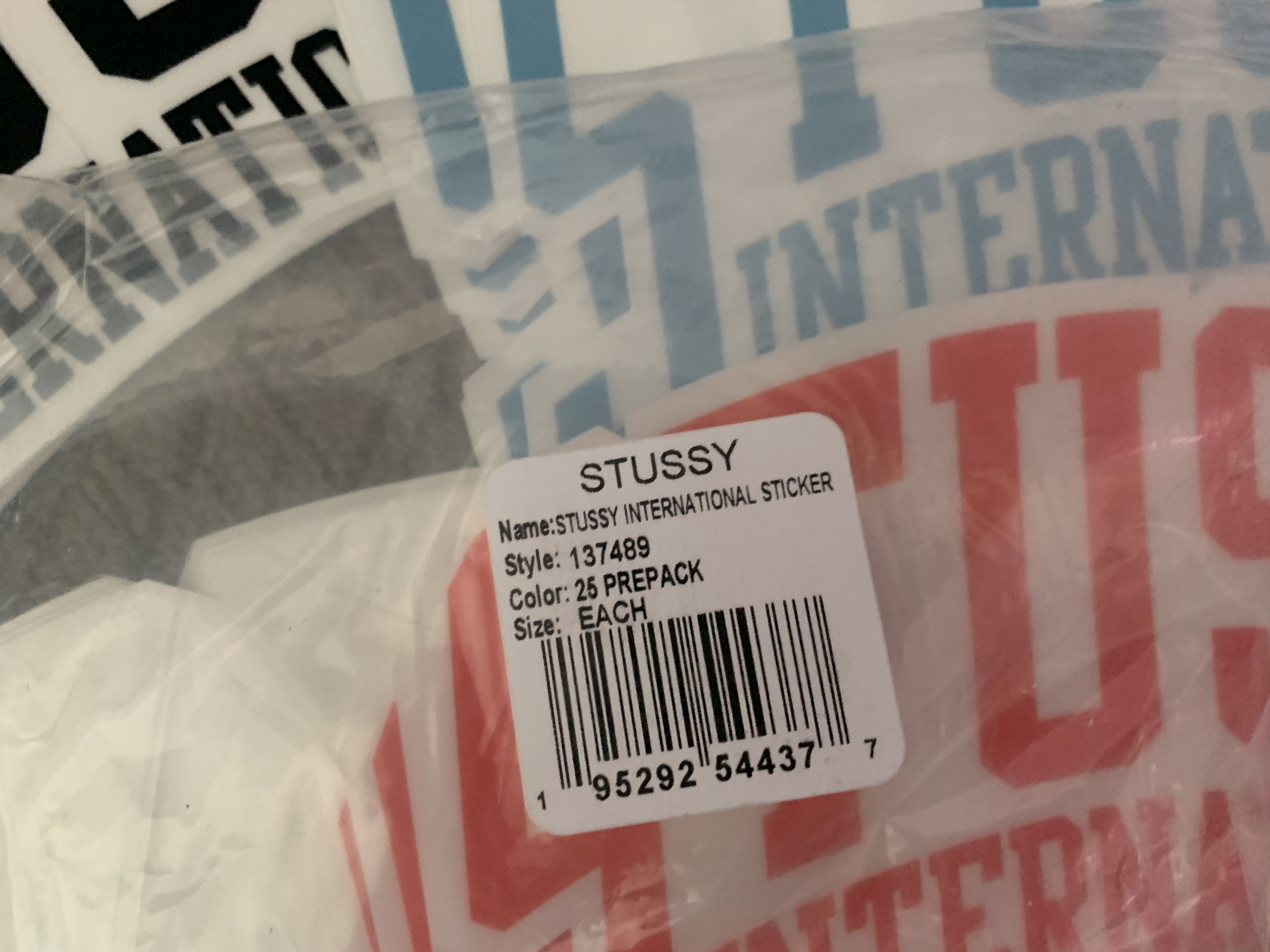 Stussy STUSSY Stickers (Pack of 25) International Size ONE SIZE - 2 Thumbnail