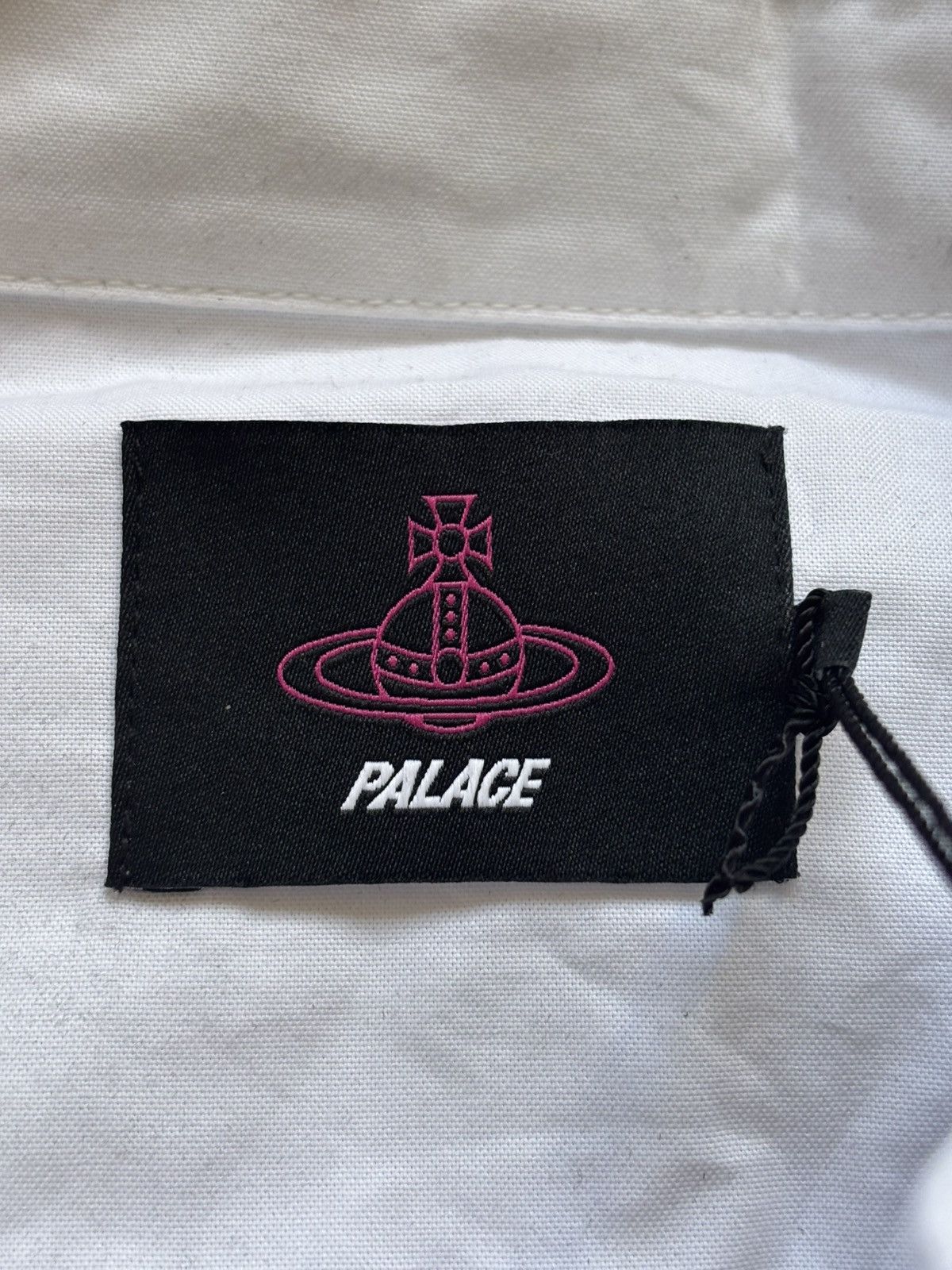 Palace × Vivienne Westwood Palace Vivienne Westwood White Bear Button Up Shirt Size US L / EU 52-54 / 3 - 5 Thumbnail