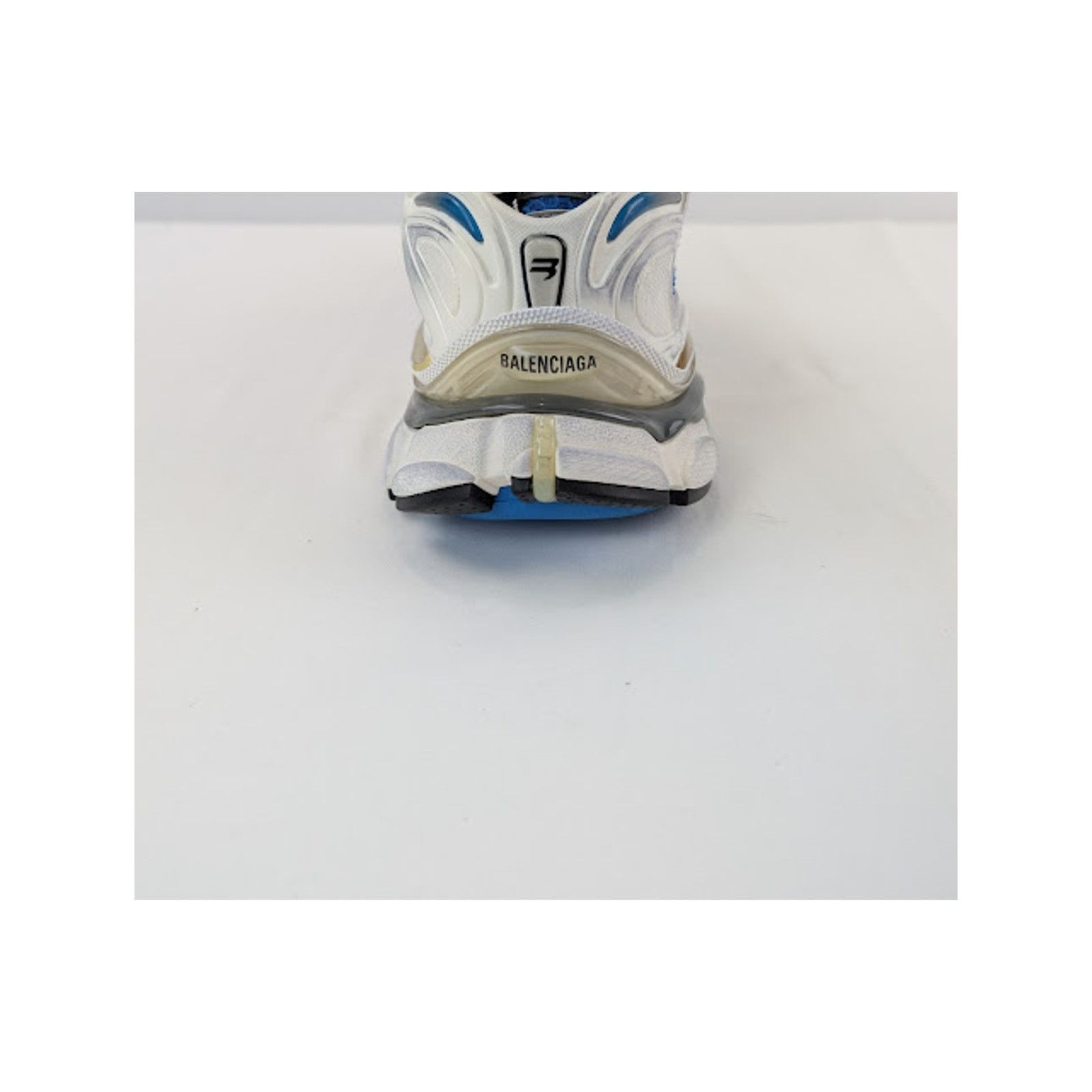 Balenciaga o1rshd1 Runner Sneaker in Grey / Blue / Black Size US 14 / EU 47 - 18 Thumbnail