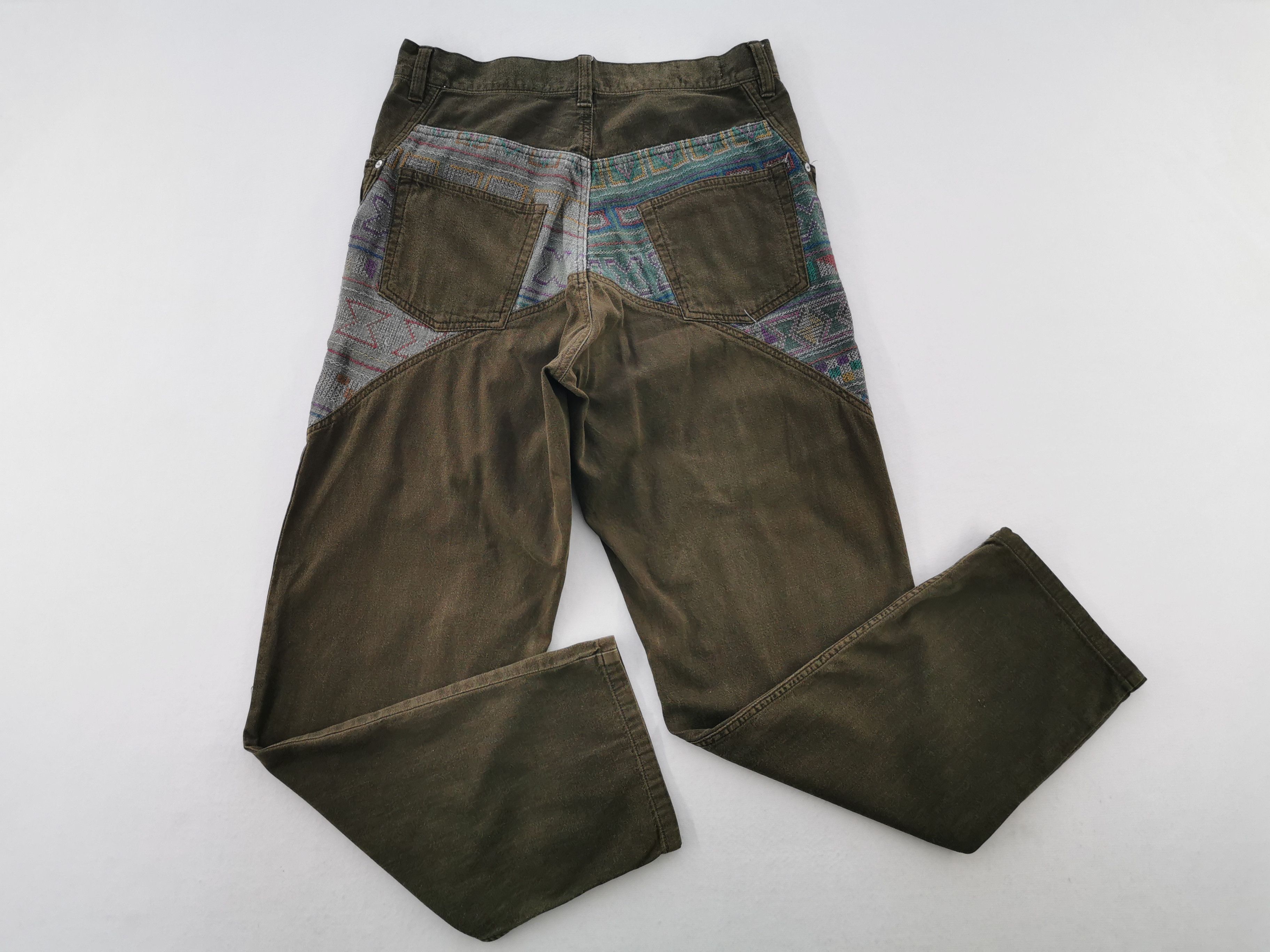 Issey Miyake Vintage 90's Issey Miyake X Final Home Denim Made In Japan Size US 31 - 5 Thumbnail