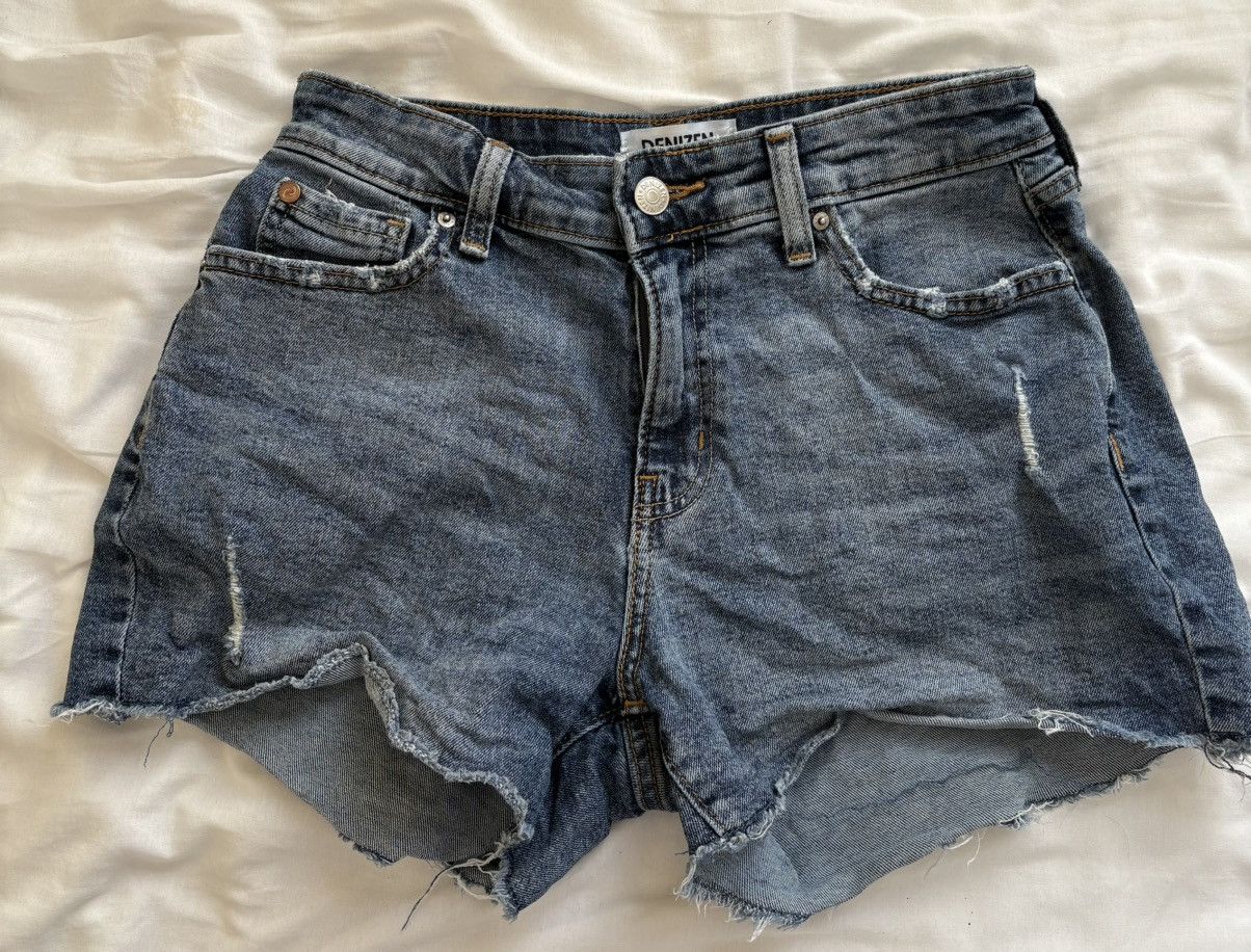Levi's Levi cut off high rise denim shorts W27 Size 27" / US 4 / IT 40 - 1 Thumbnail