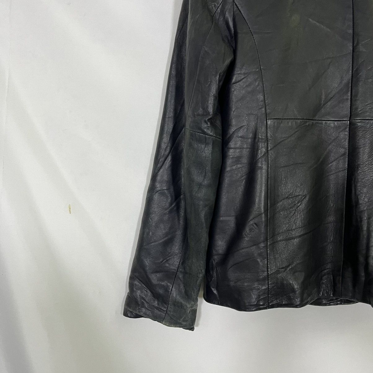 If Six Was Nine BANANA REPUBLIC GENUINE LEATHER JACKET Size US XS / EU 42 / 0 - 7 Thumbnail