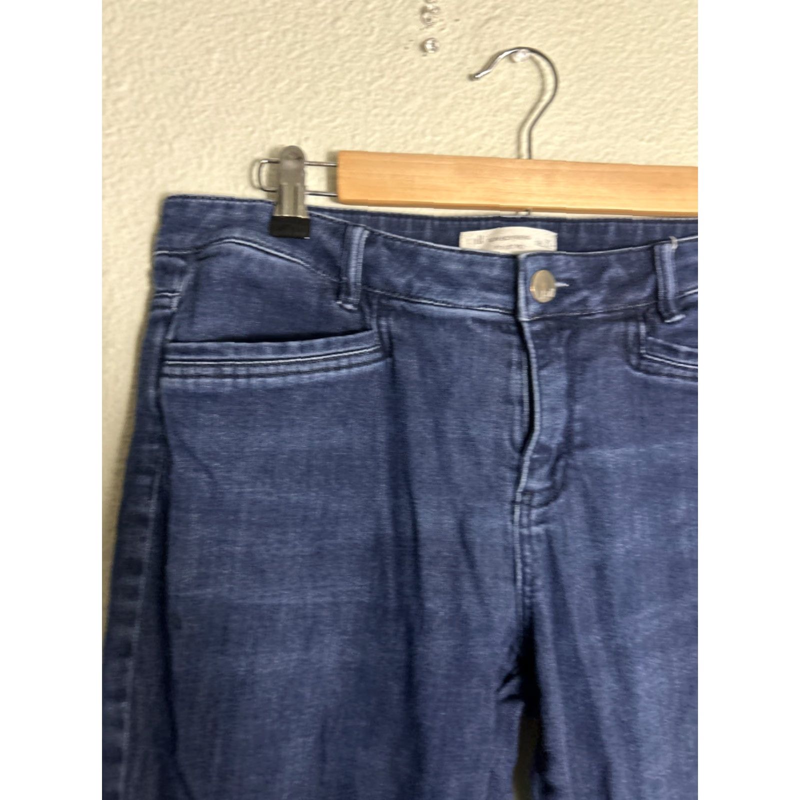 J. Jill VINTAGE J Jill Jeans Boyfriend Denim Straight Leg Slim Dark Wash Size 8 32x30 Womens Jeans Size 30" / US 8 / IT 44 - 4 Thumbnail