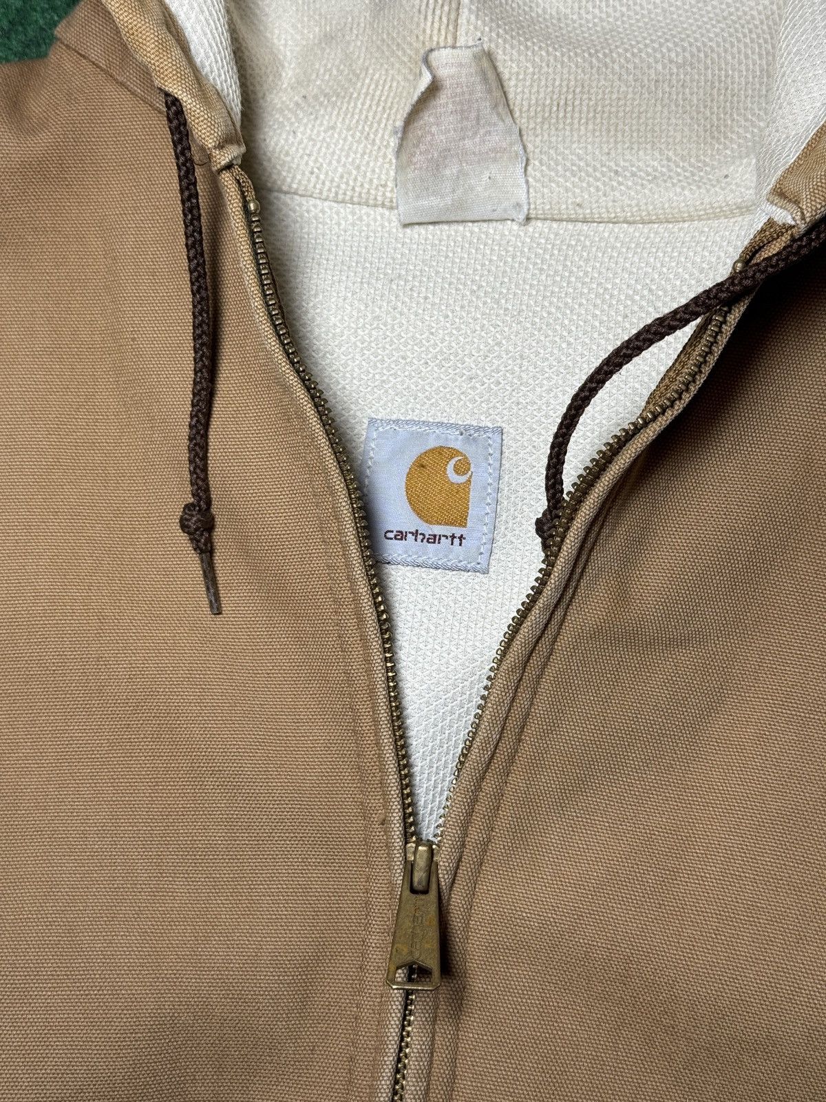 Carhartt Vintage 90s Carhartt Full Zip Canvas Quick Duck Large Jacket Size US L / EU 52-54 / 3 - 2 Thumbnail
