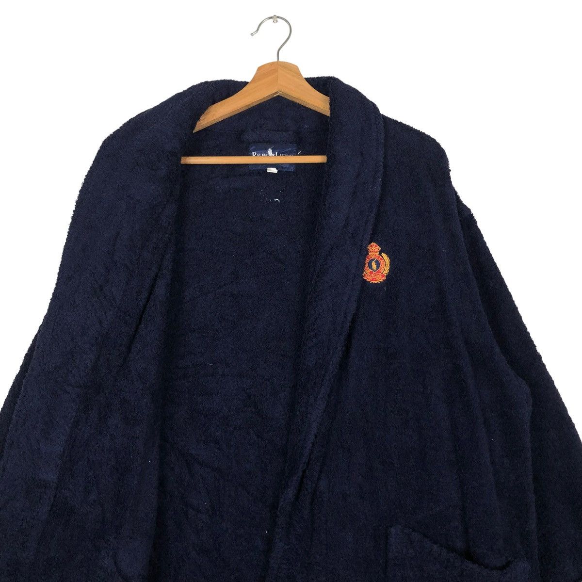 Japanese Brand 🔥VINTAGE RALPH LAUREN LONG BATHROBE BIG LOGO Size US M / EU 48-50 / 2 - 12 Thumbnail