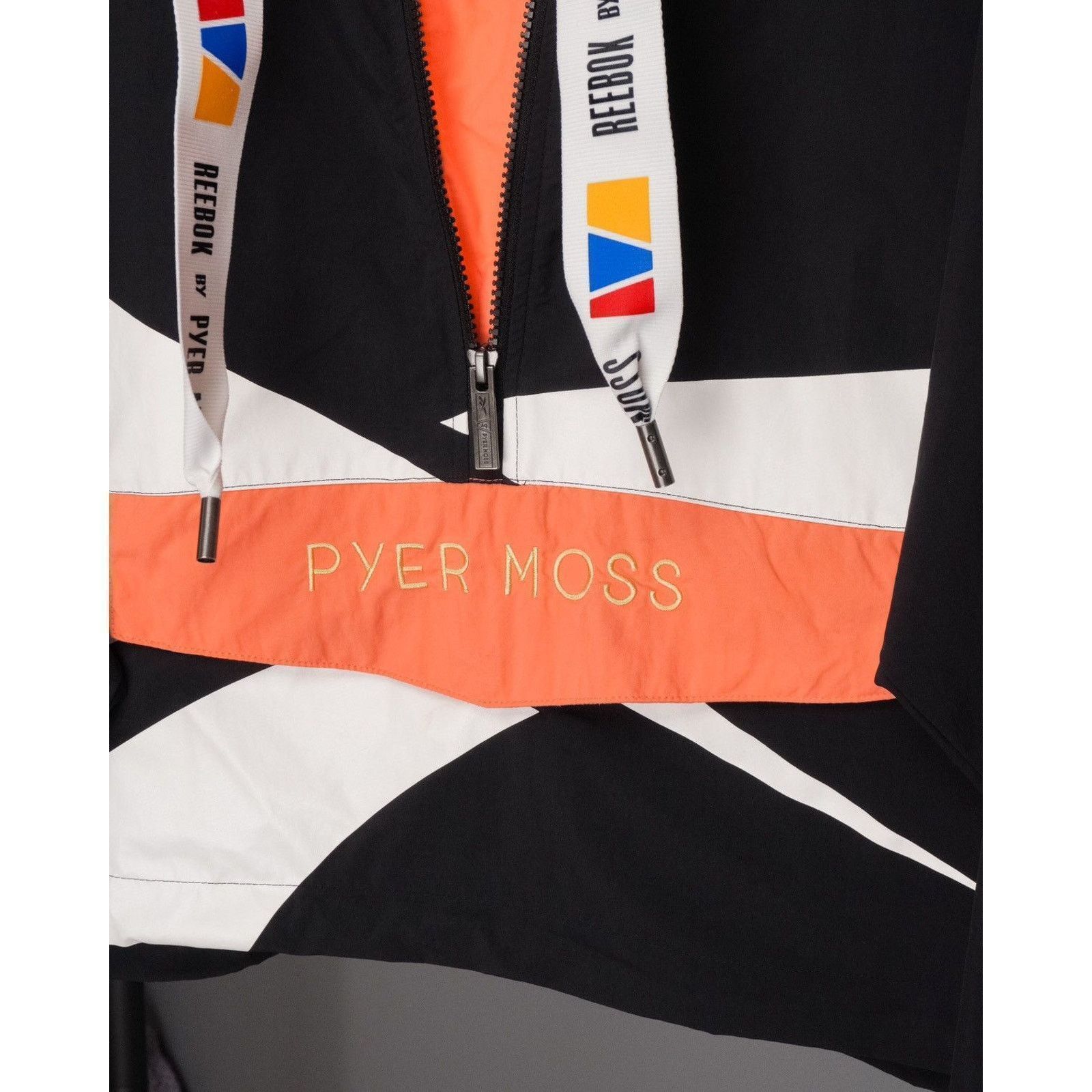 Pyer Moss × Reebok Reebok pyer moss black oversized windbreaker zip jacket Size US M / EU 48-50 / 2 - 4 Thumbnail