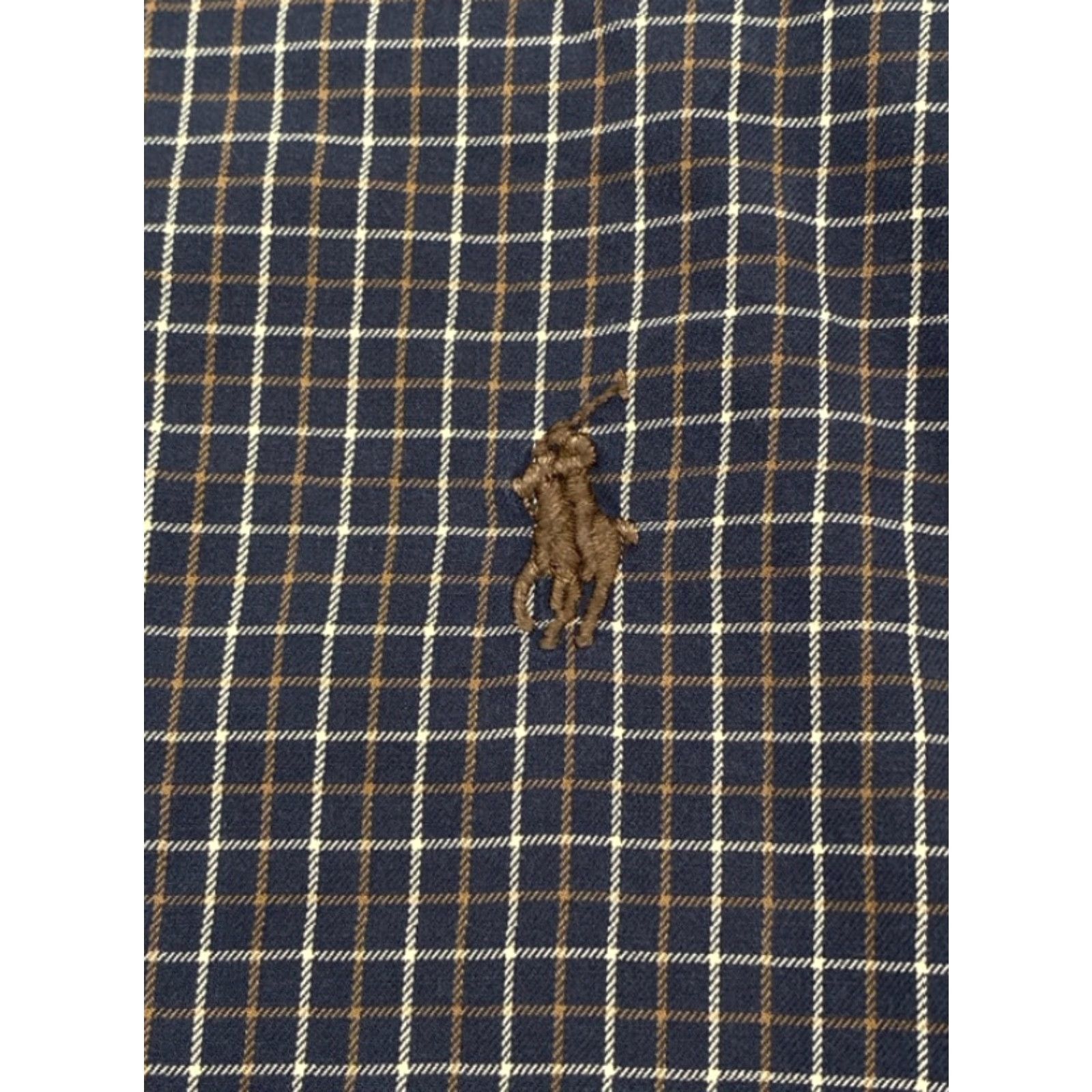 Ralph Lauren VINTAGE Ralph Lauren Long Sleeve Button Up Mens XL Check Classic Fit Shirt 3605 Size US XL / EU 56 / 4 - 4 Thumbnail