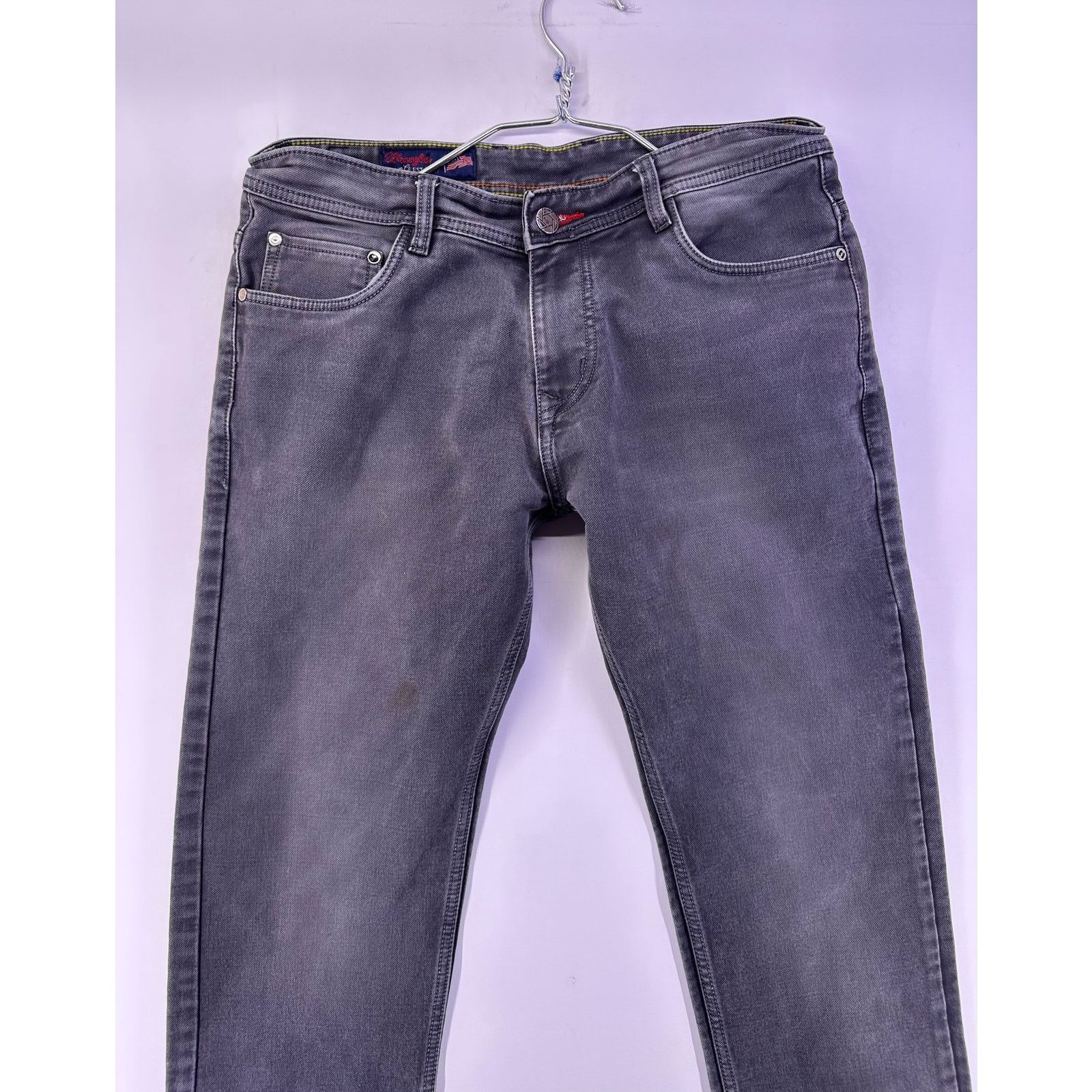 Wrangler Wrangler Gray Western Demin Jeans Size 34 Size US 34 / EU 50 - 4 Thumbnail