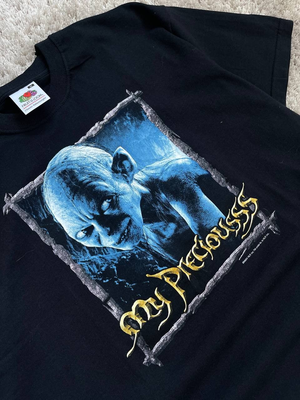 Fruit Of The Loom × Vintage THE LORD OF THE RINGS MY PRECIOUSSS MOVIE T-SHIRT VINTAGE Size US M / EU 48-50 / 2 - 5 Thumbnail