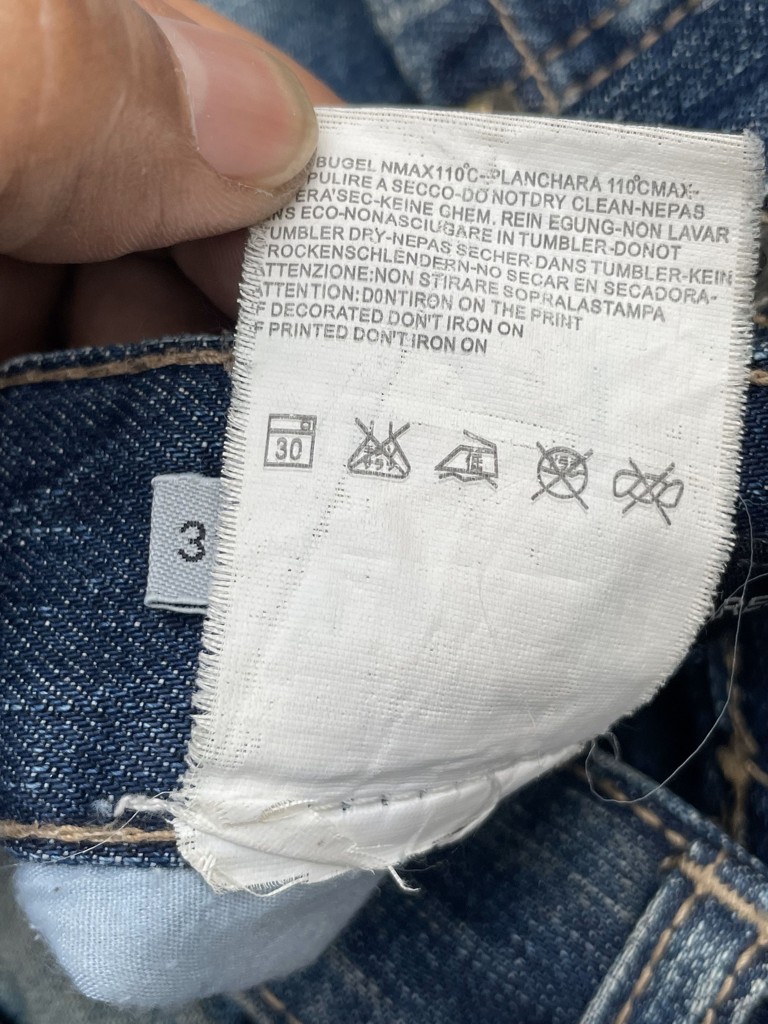 Designer Dsquared2 Custom Distresed Denim Size US 31 - 17 Thumbnail