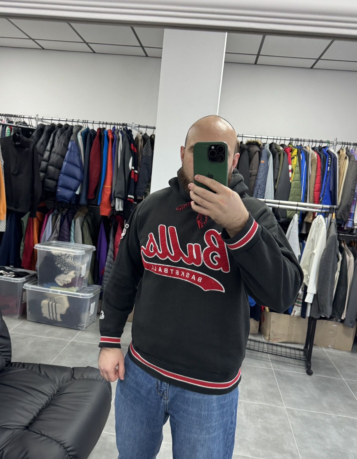 Starter Vintage Starter Chicago Bulls NBA Embroidered Logo Hoodie Size US L / EU 52-54 / 3 - 3 Thumbnail