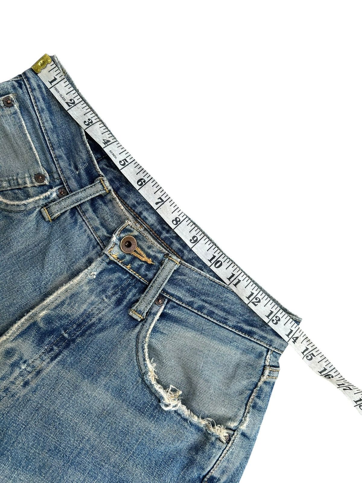 Kapital Vintage Edwin 505 Selvedge Baggy Distressed Dirty Denim Jean Size US 28 / EU 44 - 16 Thumbnail
