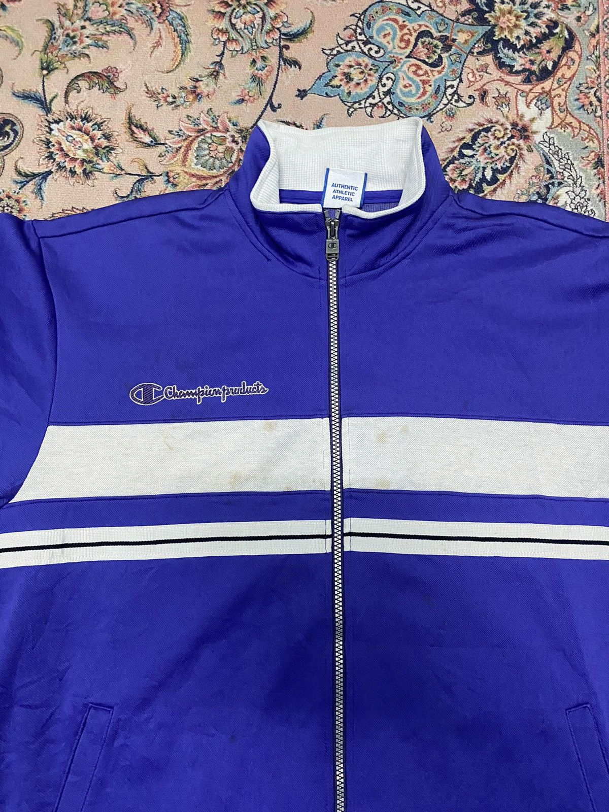 Champion × Japanese Brand Champion zipper stripe 🚀 Size US L / EU 52-54 / 3 - 8 Thumbnail