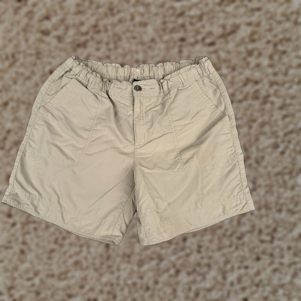 Patagonia Patagonia Shorts Womens 8 Beige Khaki Nylon Elastic Waist Bermuda Casual Activewear Travel Hiking Camp Size 30" / US 8 / IT 44 - 1 Thumbnail