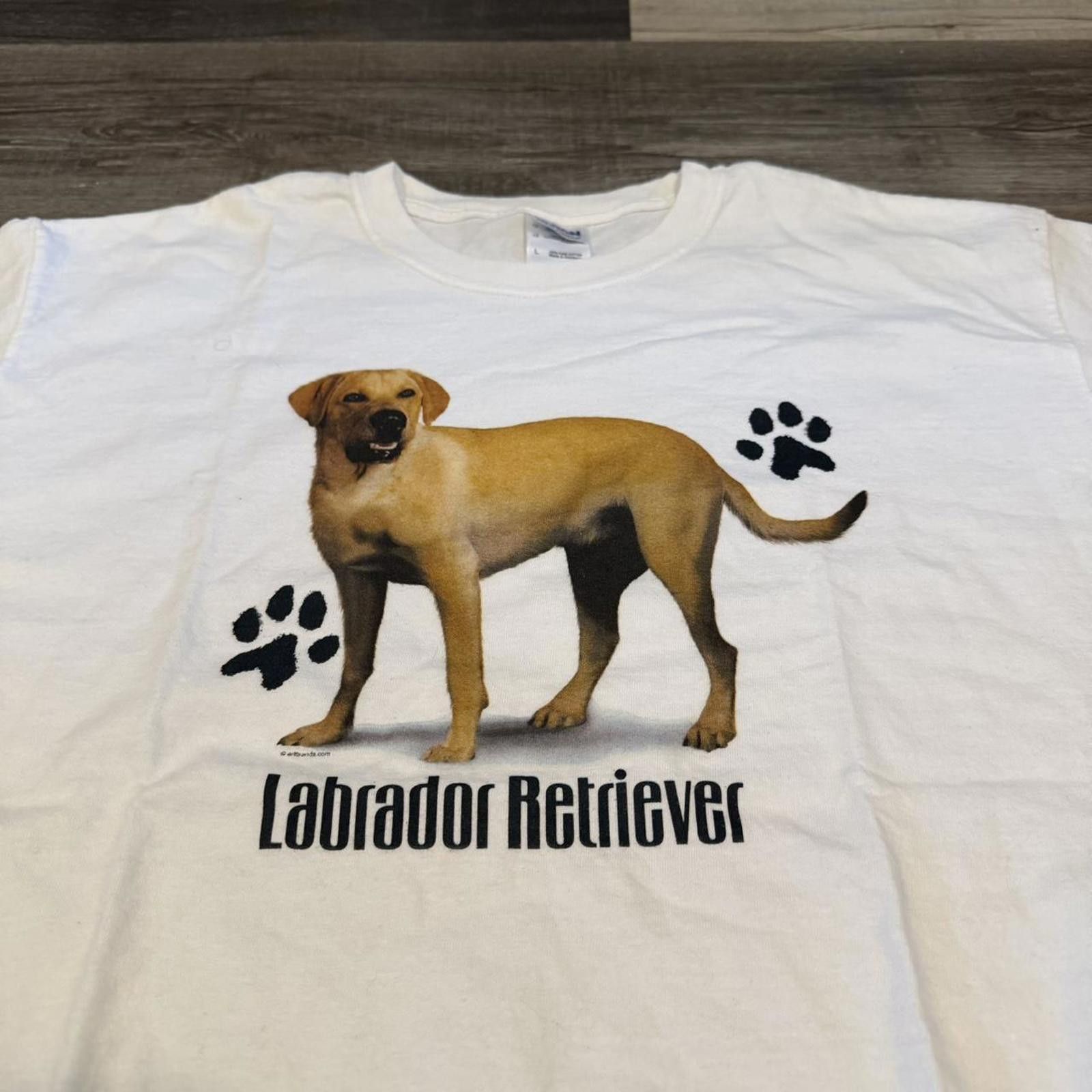 Other vintage Labrador retriever t shirt 00s L Size US L / EU 52-54 / 3 - 3 Thumbnail