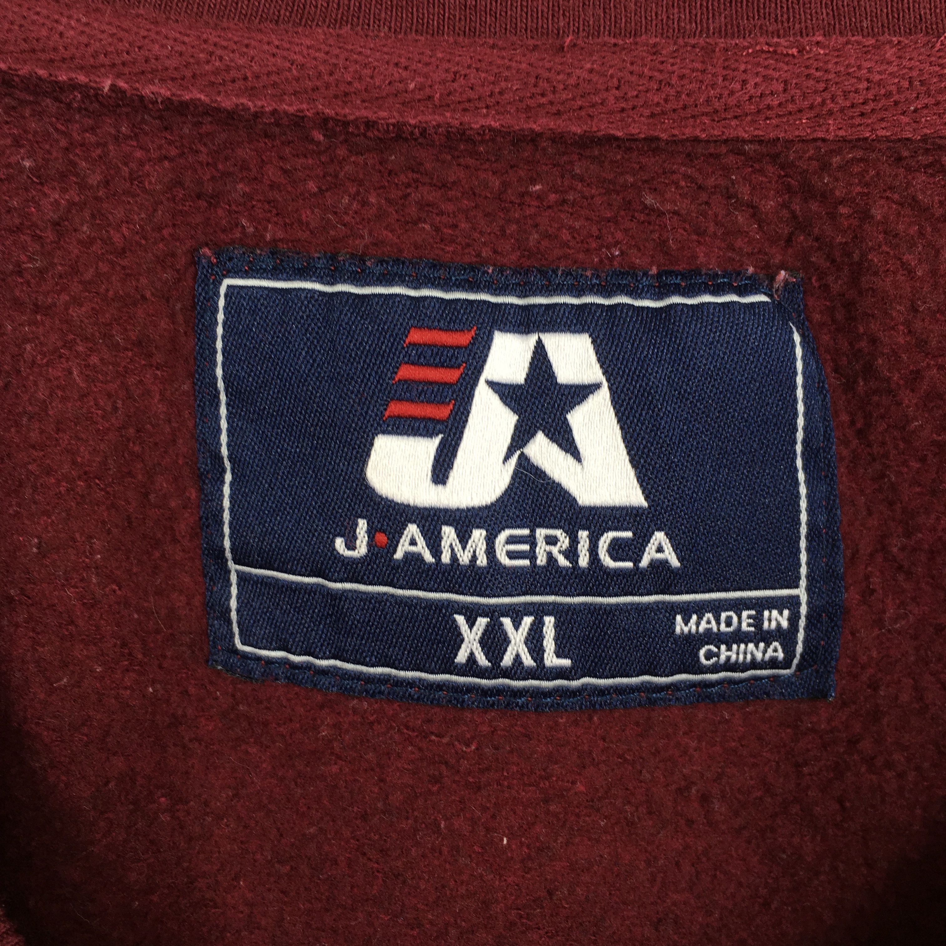 J. America × NCAA Vintage Virginia Tech NCAA Hokies Sweatshirt 2XLarge Size US XXL / EU 58 / 5 - 5 Thumbnail