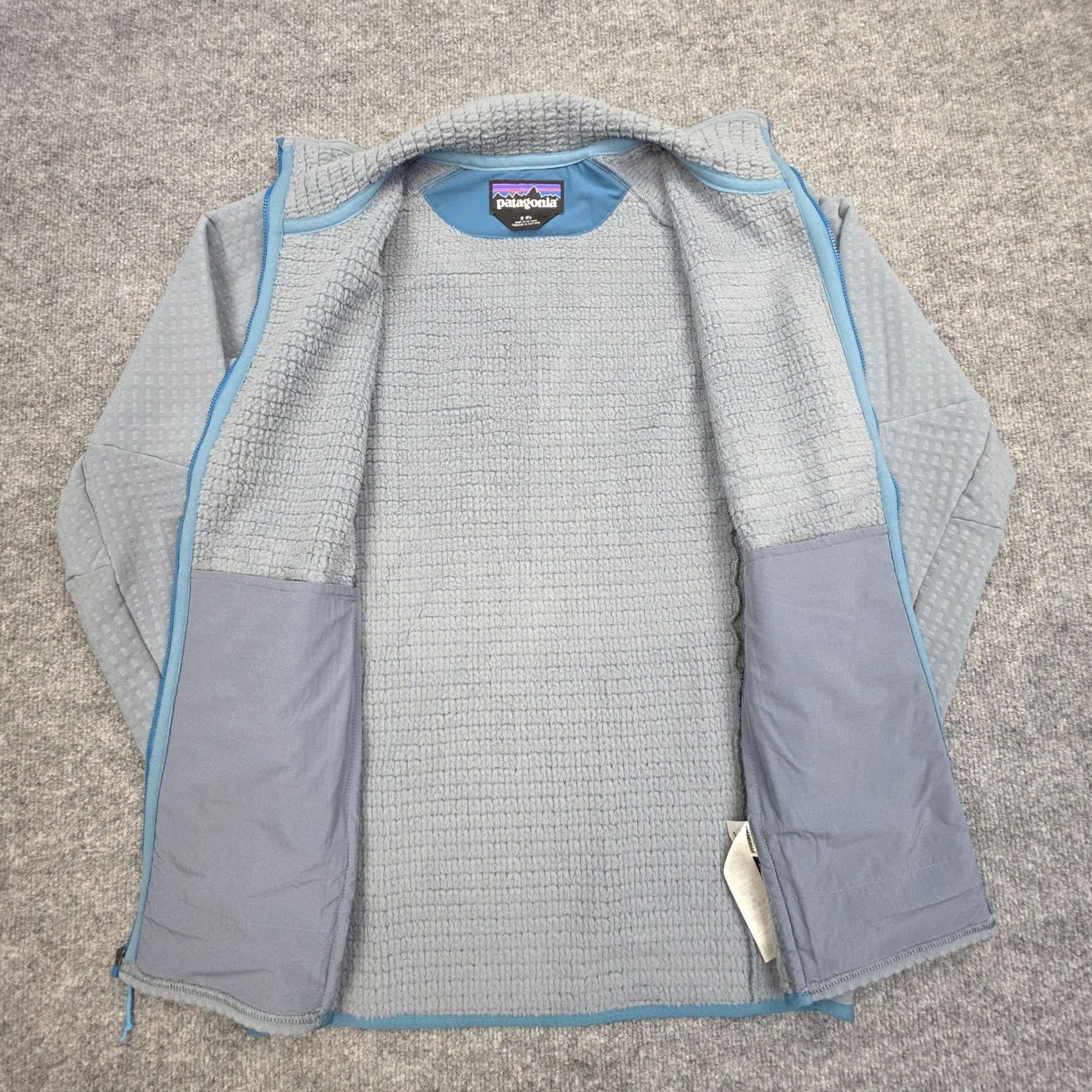 Patagonia Patagonia R2 Tech Face Jacket Men's Small Gray Blue Full Zip Regulator Size US S / EU 44-46 / 1 - 3 Thumbnail