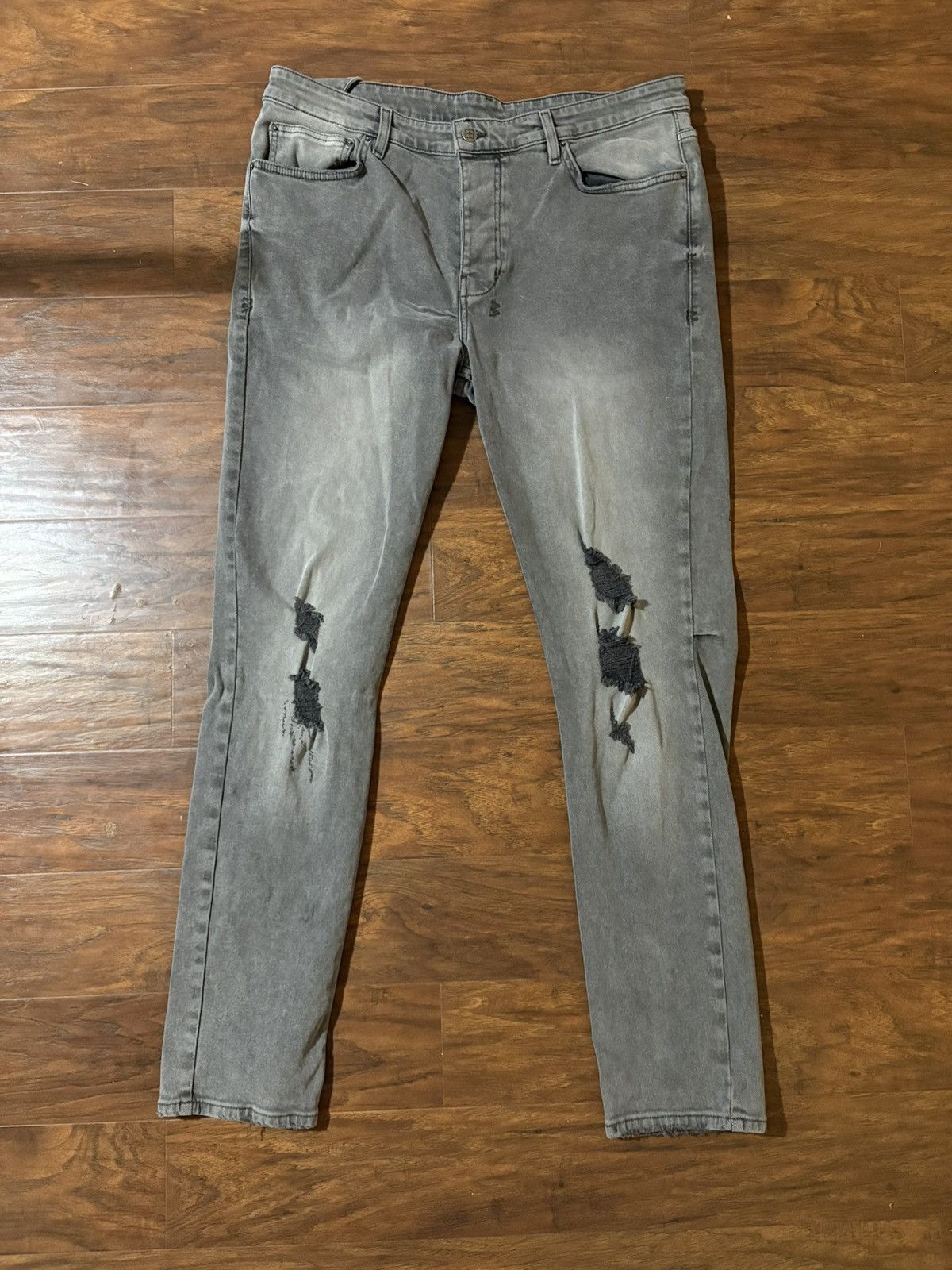 Ksubi Ksubi Gray Denim Jeans Size US 36 / EU 52 - 1 Thumbnail