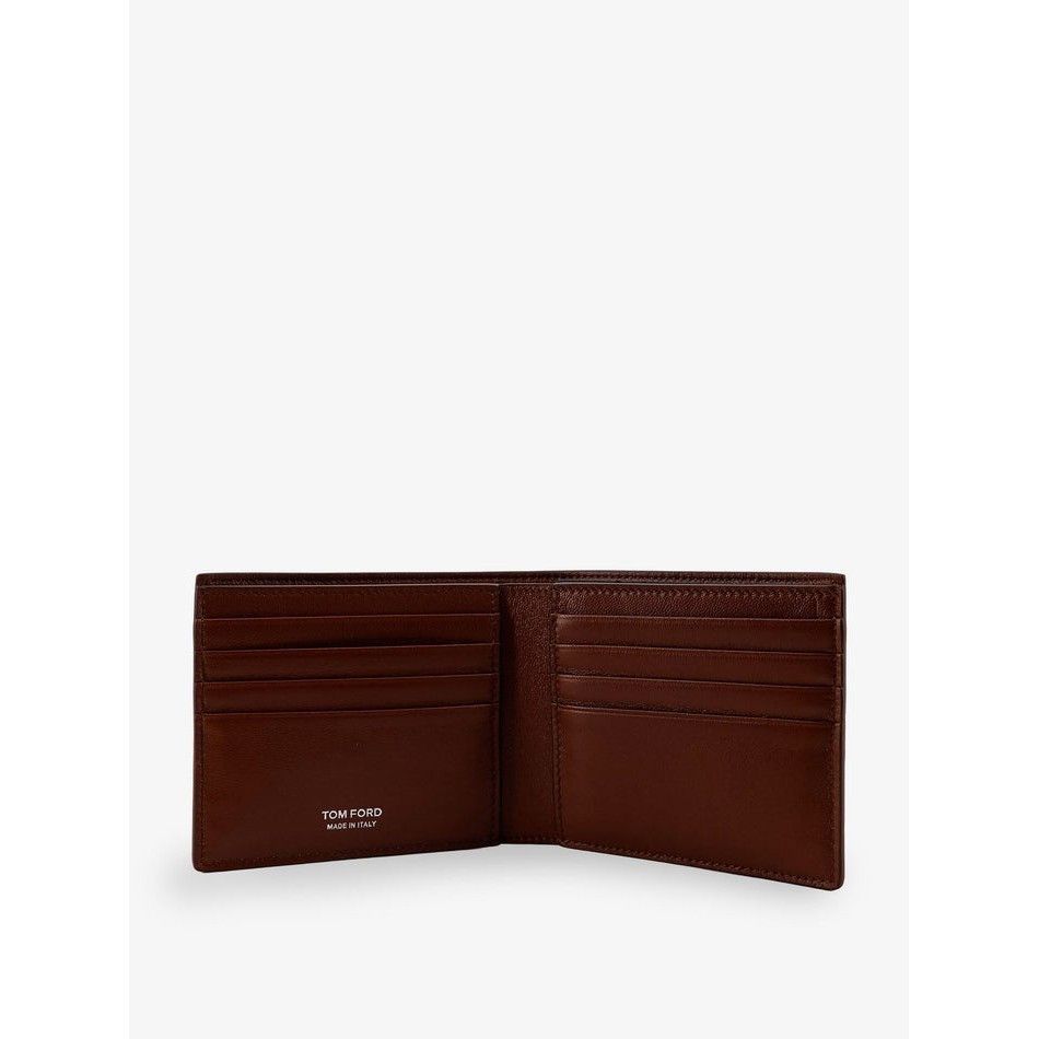 Tom Ford TOM FORD Brown Embossed Leather Wallet New & Authentic Size ONE SIZE - 2 Thumbnail
