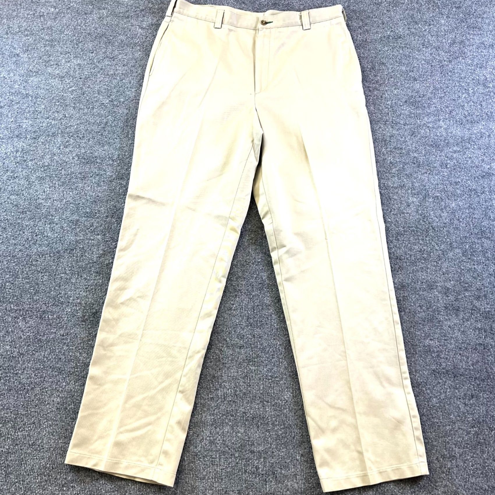 Tommy Hilfiger Tommy Hilfiger Pants Mens 36x34 Chino Khaki 100% Cotton Straight Business Casual Size US 36 / EU 52 - 2 Thumbnail