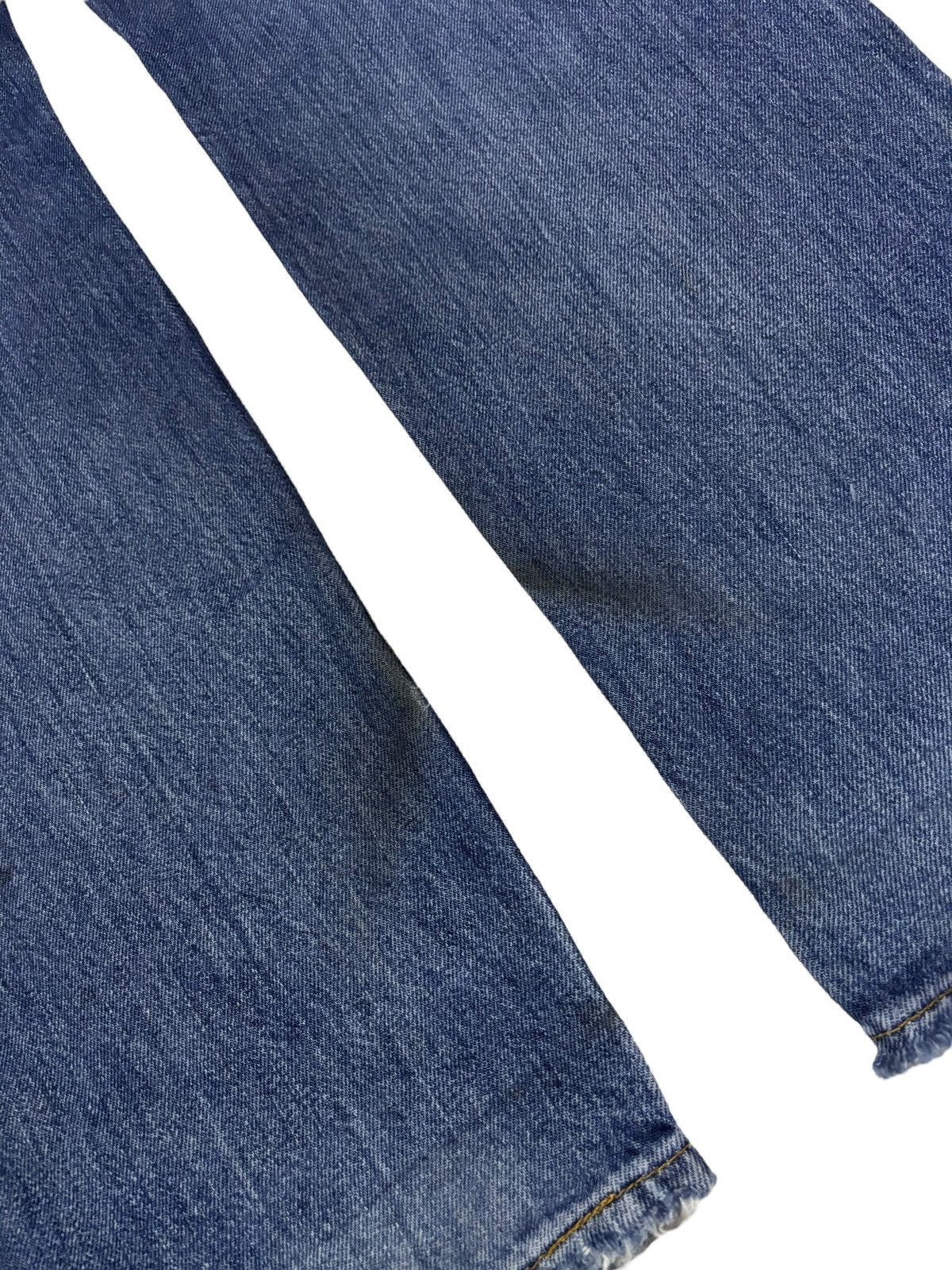 Levi's Vtg 90s Levis 501 Distressed Jeans Size US 30 / EU 46 - 6 Thumbnail