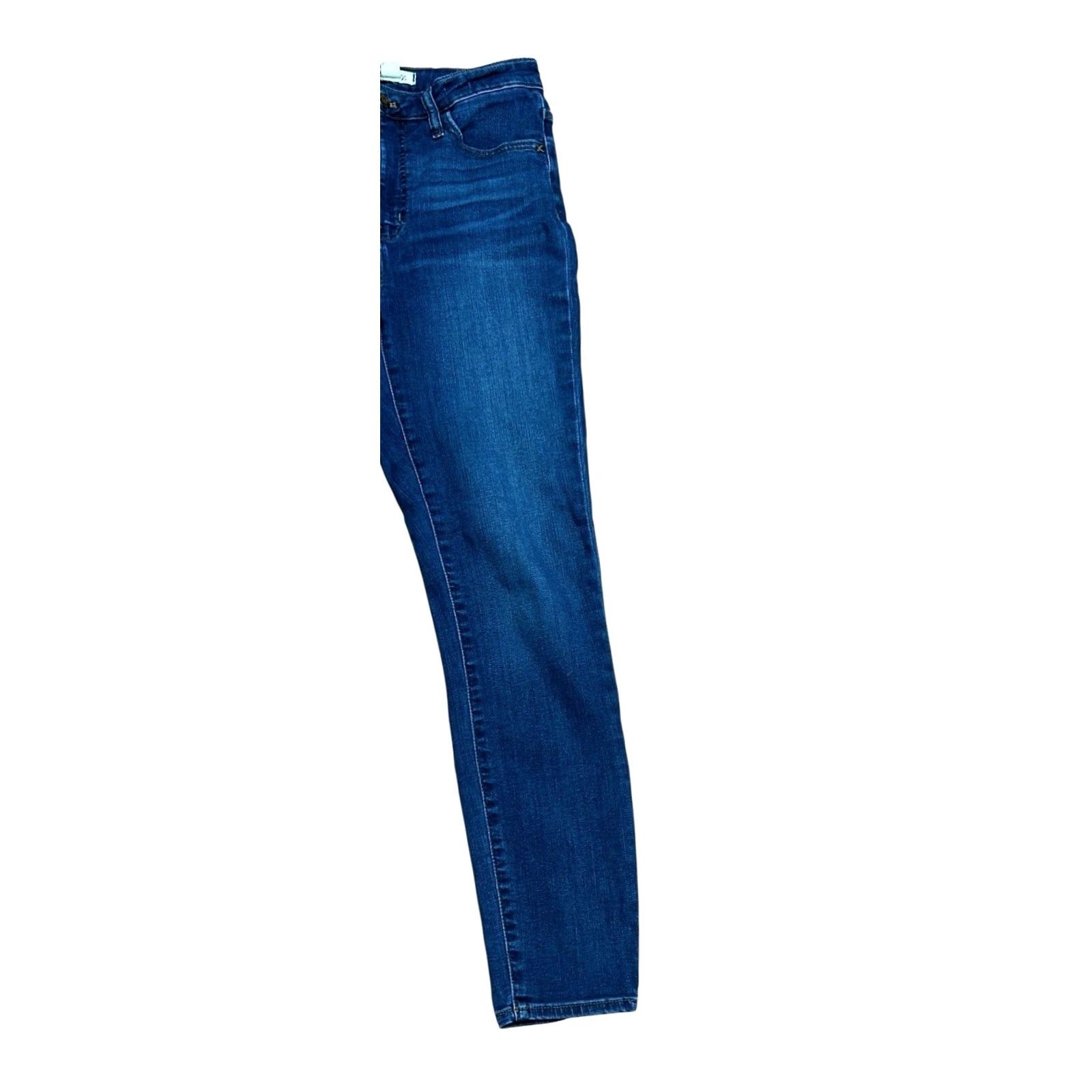 Madewell Madewell Jeans Curvy Roadtripper Size 27 Bark Blue Straight leg Womens Pants Regular Dress Denim 5-Pocket City Bohemian Preppy Size 27" / US 4 / IT 40 - 4 Thumbnail