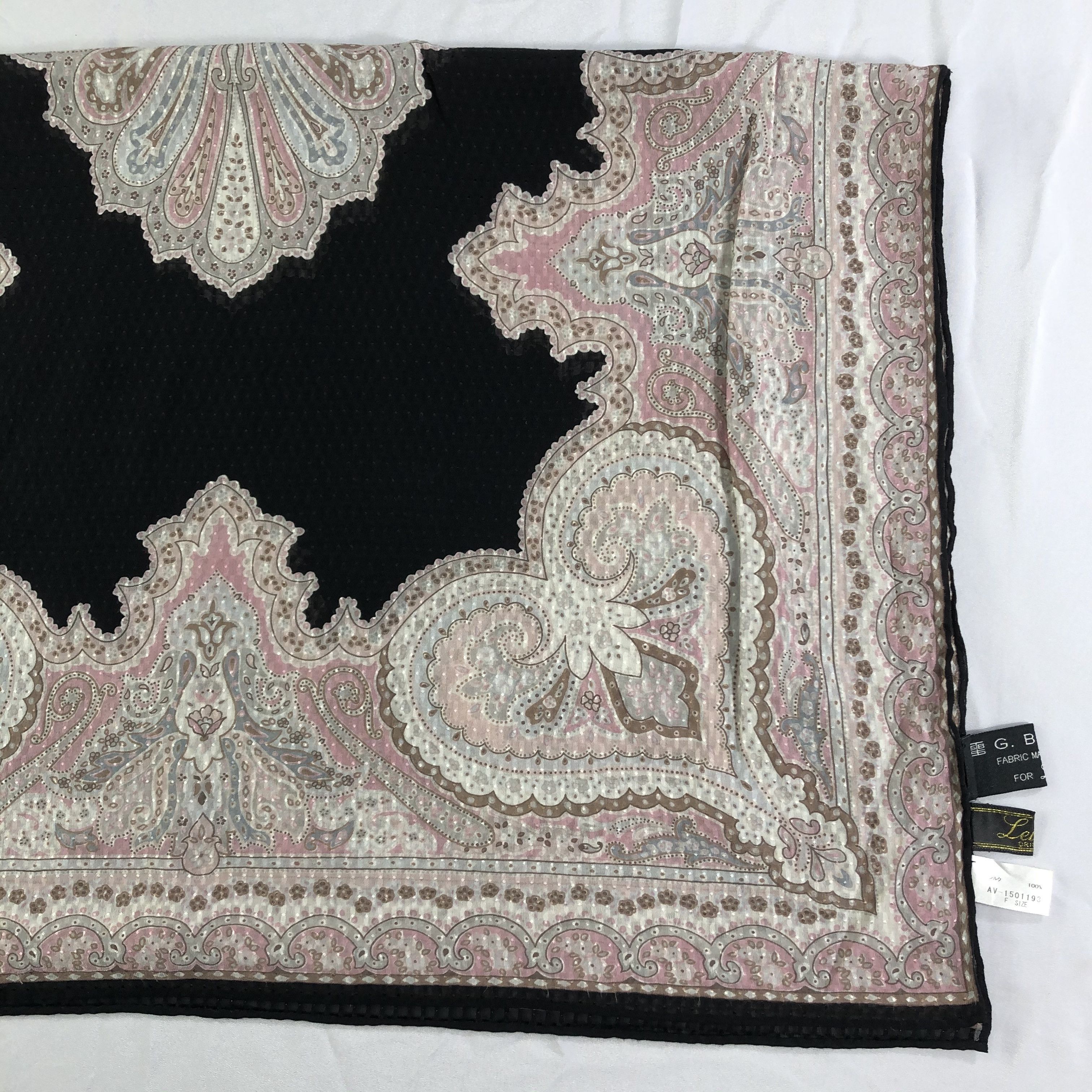 Vintage Vintage Leilian Silk Scarf Size ONE SIZE - 3 Thumbnail
