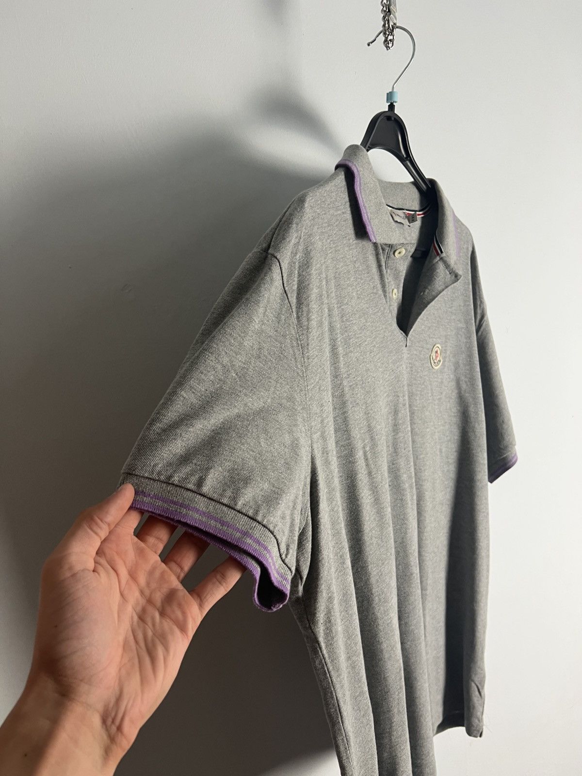 Moncler Moncler Polo T-Shirt Size US XL / EU 56 / 4 - 5 Thumbnail