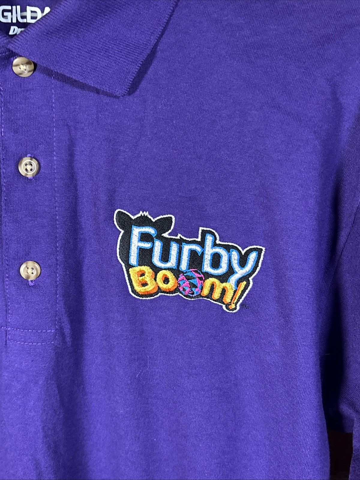 Other Furby Boom Employee Polo Embroidered Logo Collector Medium Size US M / EU 48-50 / 2 - 3 Thumbnail