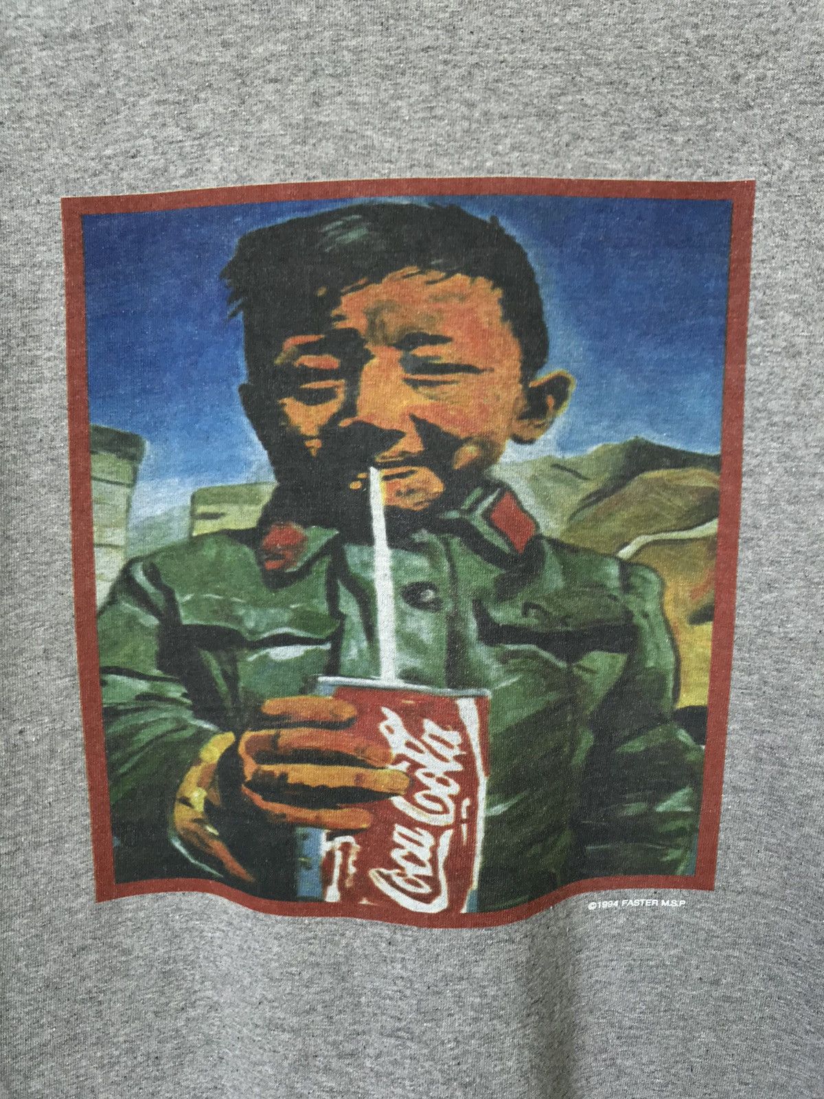 Band Tees × Vintage Vintage RARE OG 1994 Manic Street Preachers FASTER/PCP USA Size US M / EU 48-50 / 2 - 4 Thumbnail