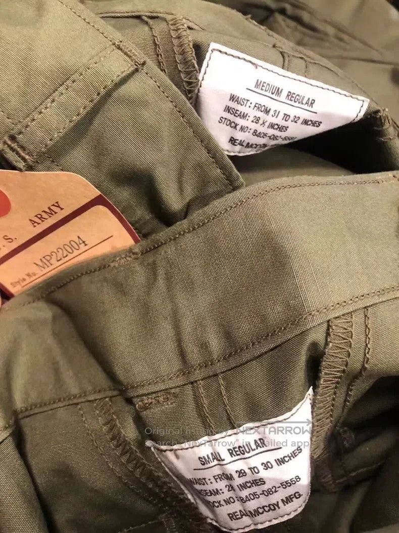 The Real McCoy's The Real McCoys Thin material M65 military pants Size US 30 / EU 46 - 8 Thumbnail