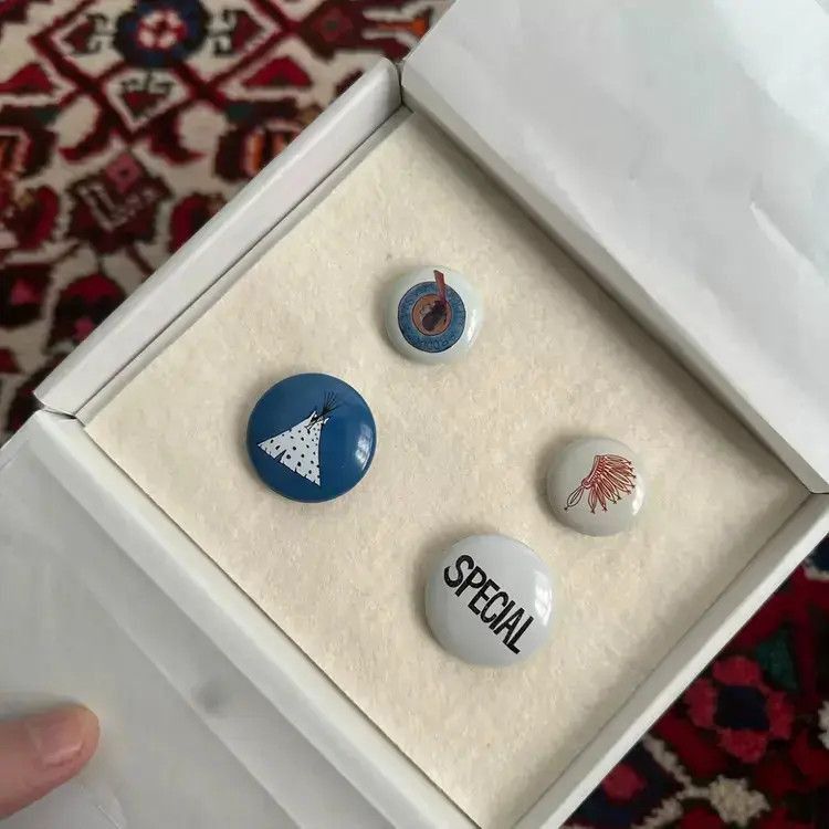 VISVIM PIN BADGE ピンバッジ visvim Releases 