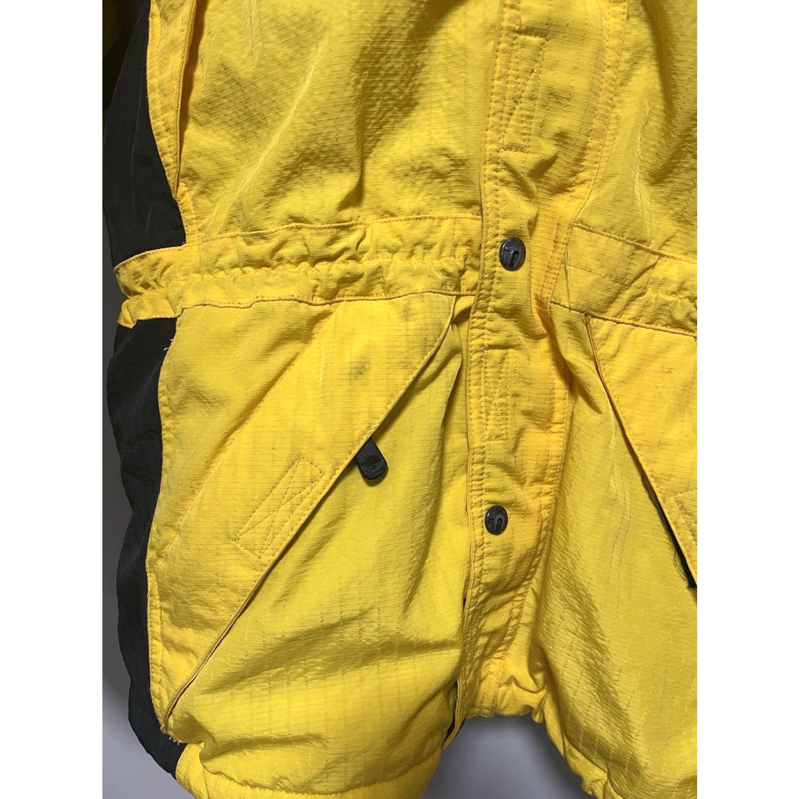 The North Face VINTAGE The North Face Jacket Mens M Yellow Parka 90s Hooded Full Zip Winter Size US M / EU 48-50 / 2 - 7 Thumbnail