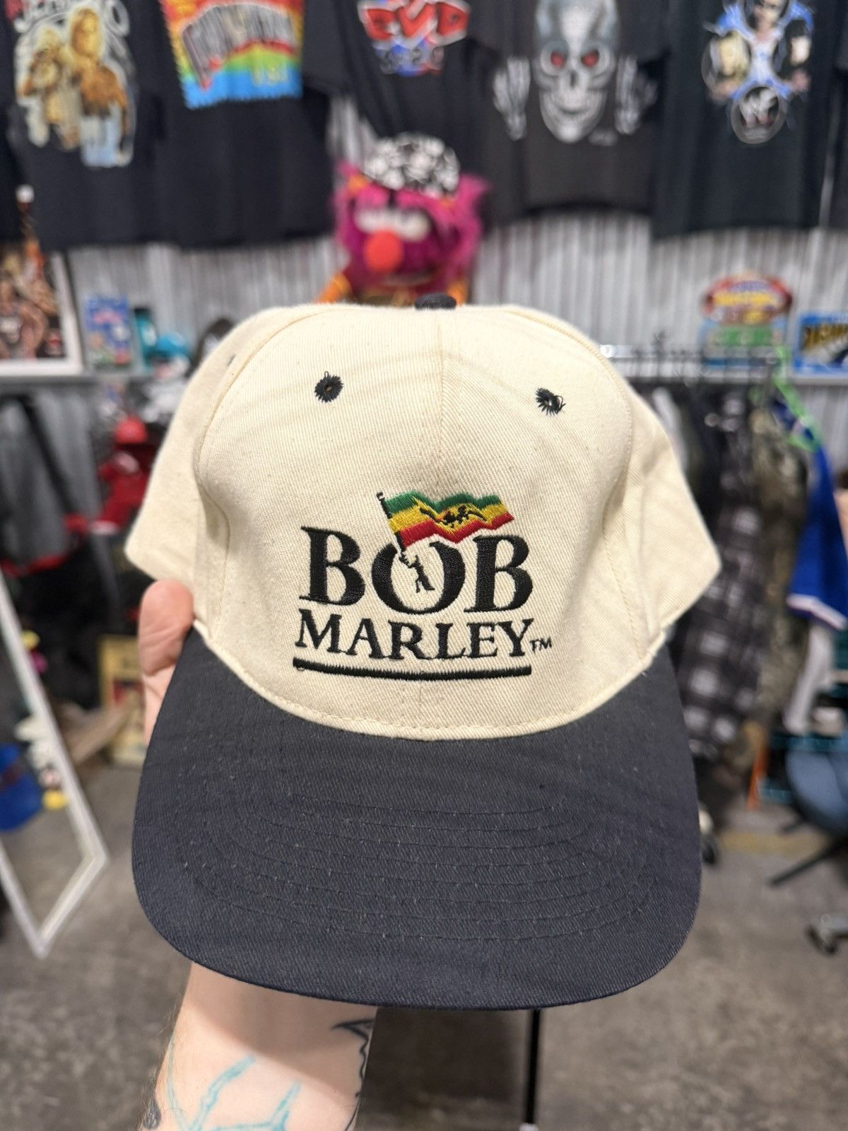 Bob Marley 90s Vintage Bob Marley Snap Back Size ONE SIZE - 2 Thumbnail