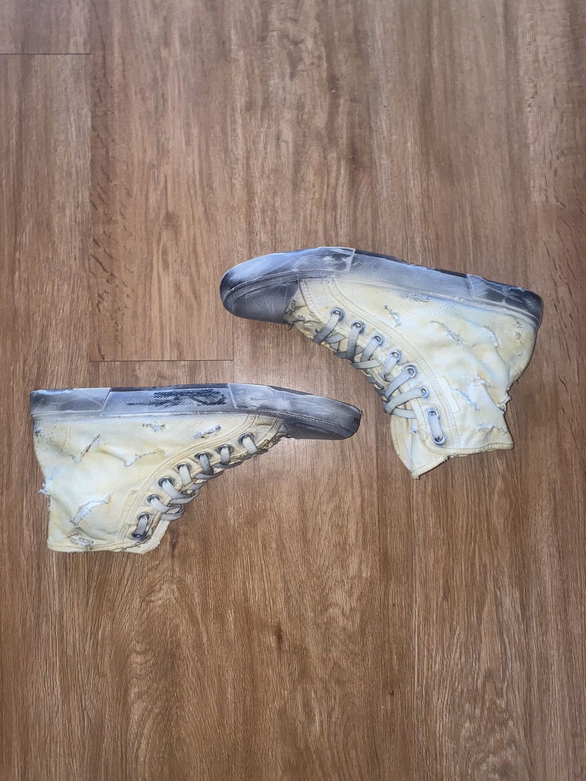 Balenciaga Destroyed Paris Sneaker Size US 13 / EU 46 - 2 Thumbnail