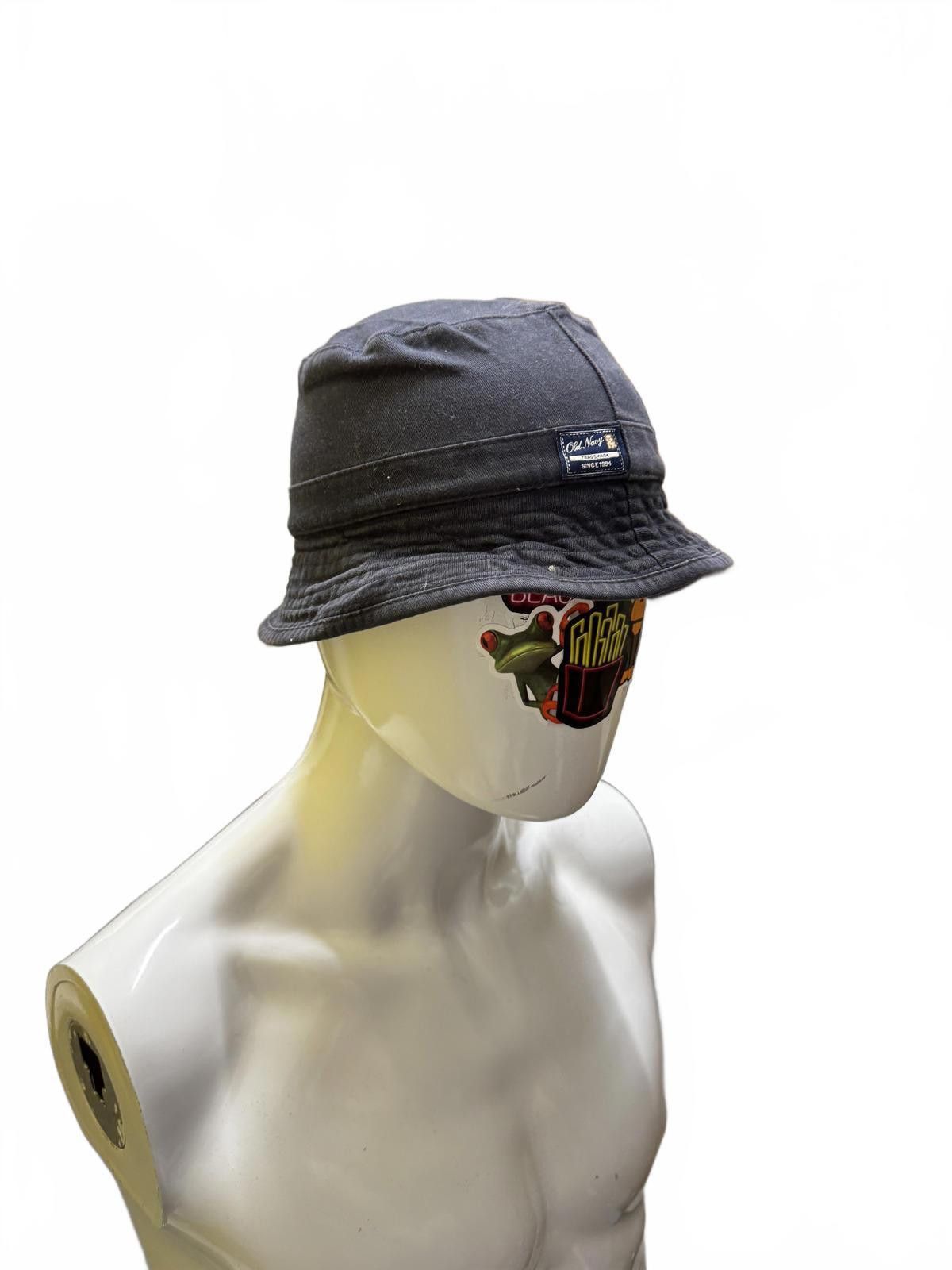 Unknown London Black Bucket Hat Size ONE SIZE - 3 Thumbnail