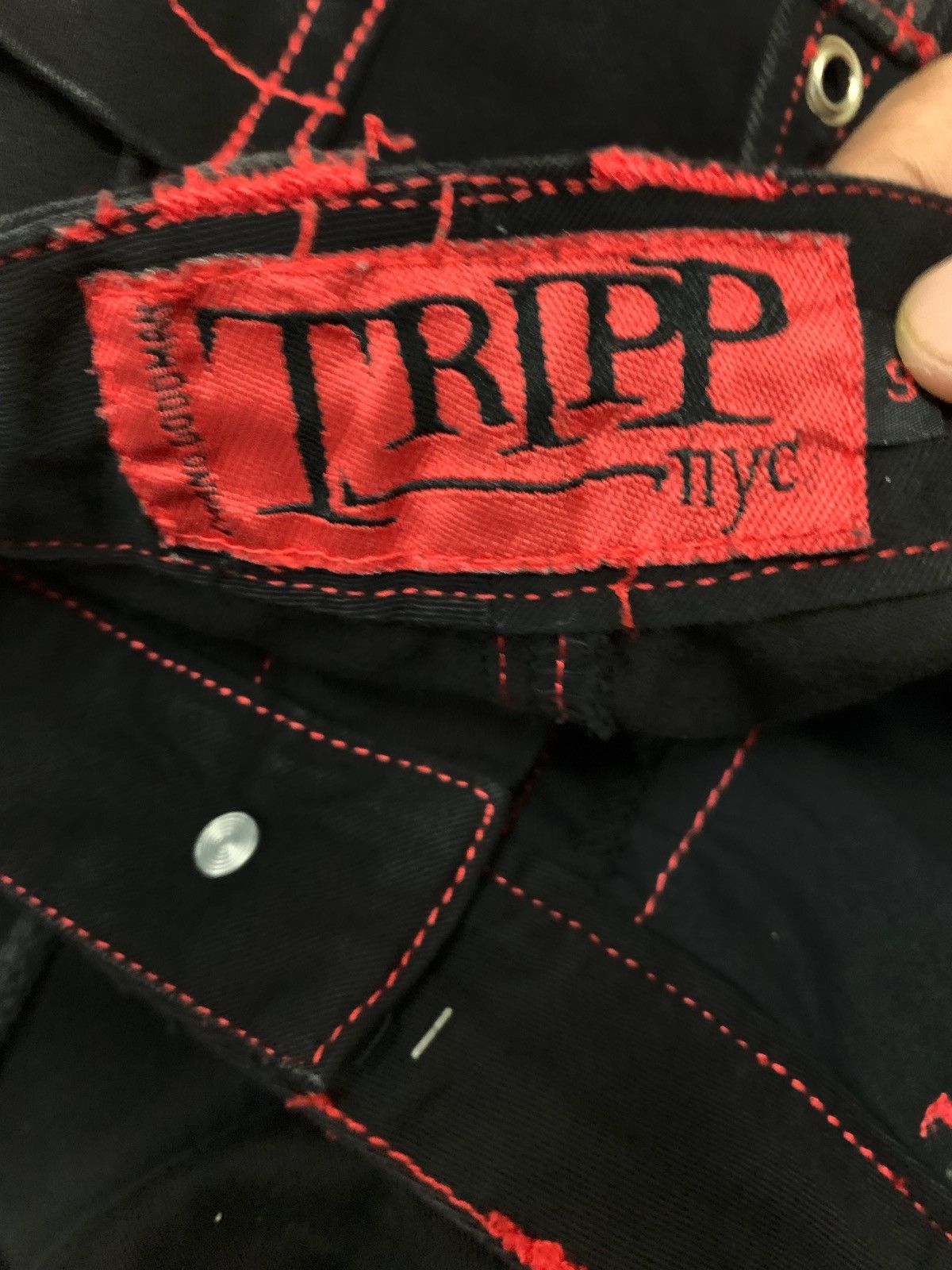 Japanese Brand × Seditionaries × Tripp NYC Tripp nyc dagger wide leg Size US 32 / EU 48 - 14 Thumbnail