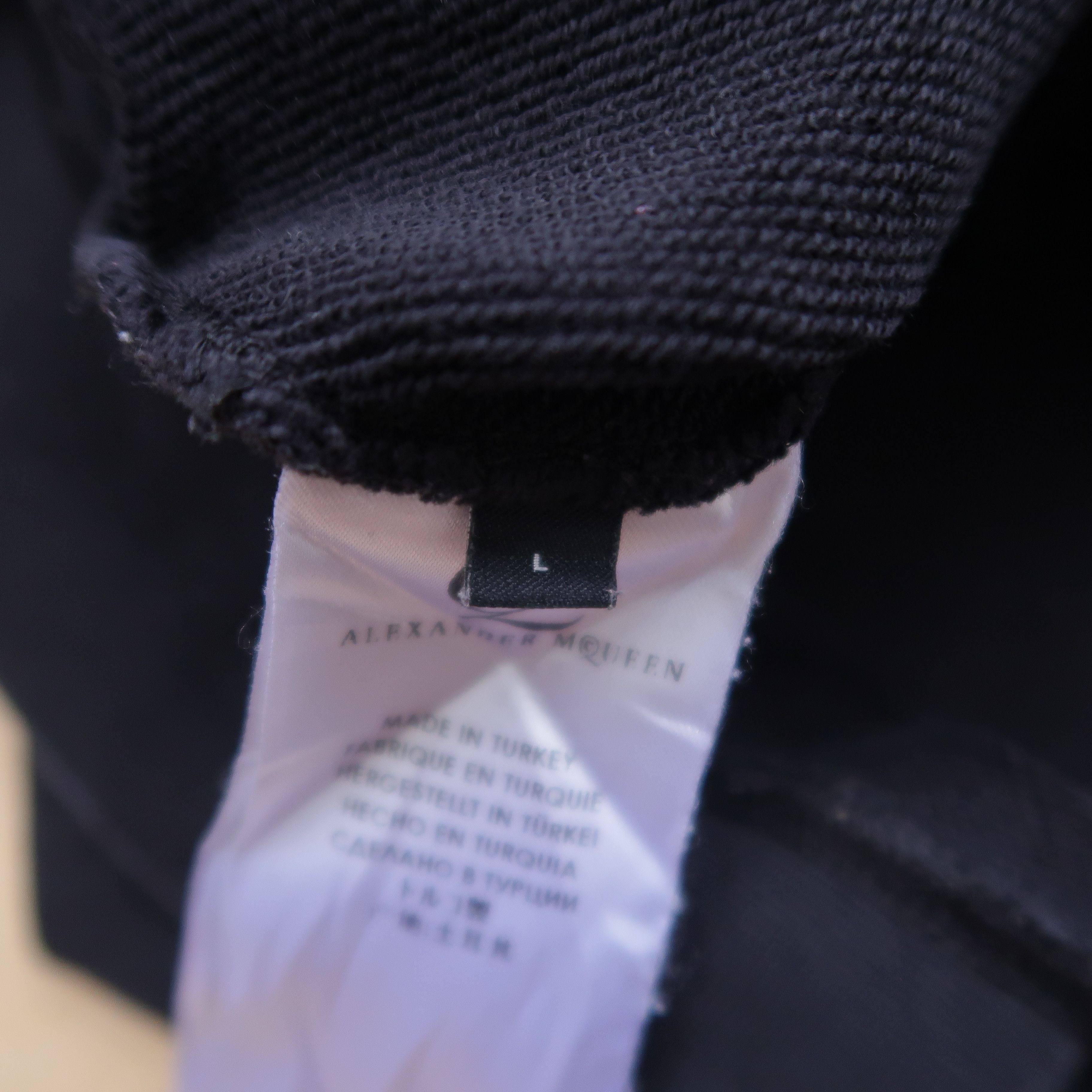 Alexander McQueen S/S 2014 Alexander Mcqueen Cut and Sew Sweatshirt Size US L / EU 52-54 / 3 - 11 Thumbnail