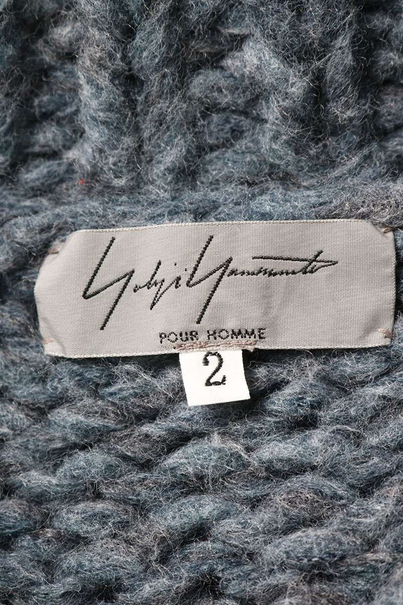 Yohji Yamamoto YOHJI YAMAMOTO POUR HOMME Wool/Knit/Cardigan Size US M / EU 48-50 / 2 - 3 Thumbnail