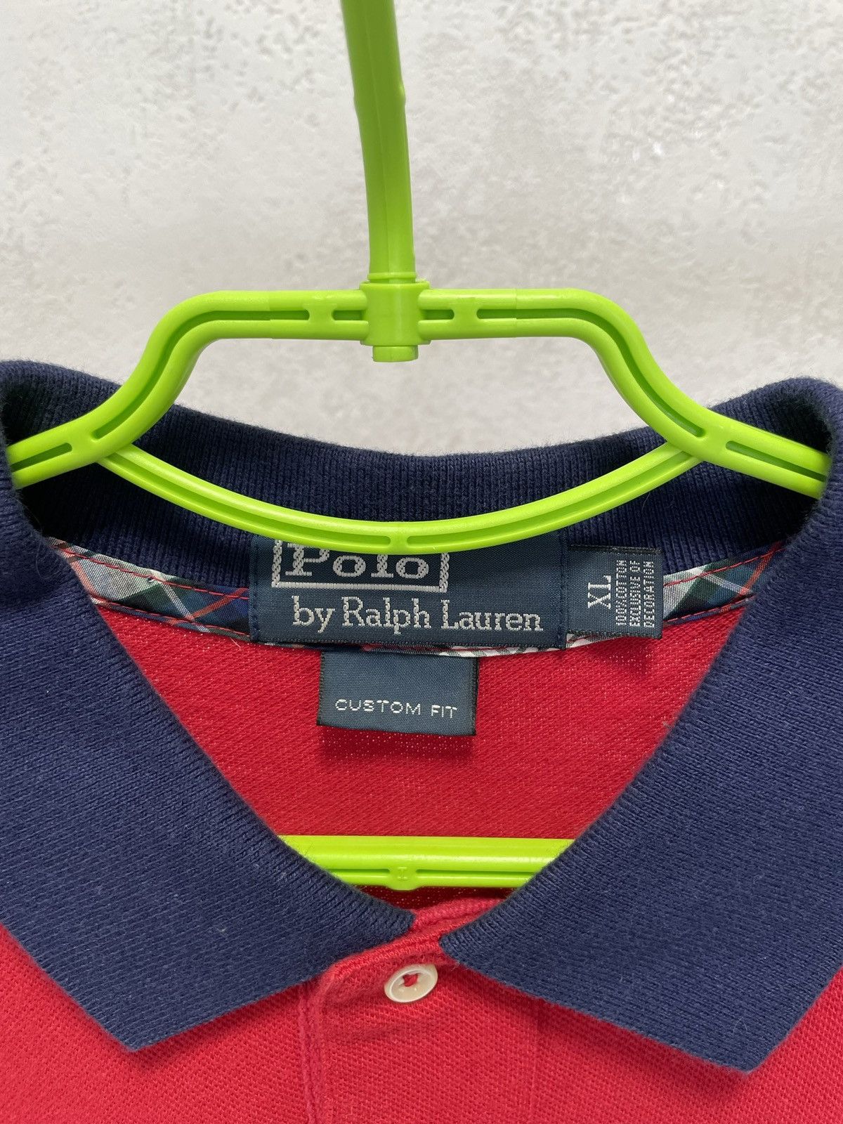 Polo Ralph Lauren × Ralph Lauren × Vintage Vintage Y2K Polo Ralph Lauren Polo Shirt Big Pony Logo Size US XL / EU 56 / 4 - 5 Thumbnail