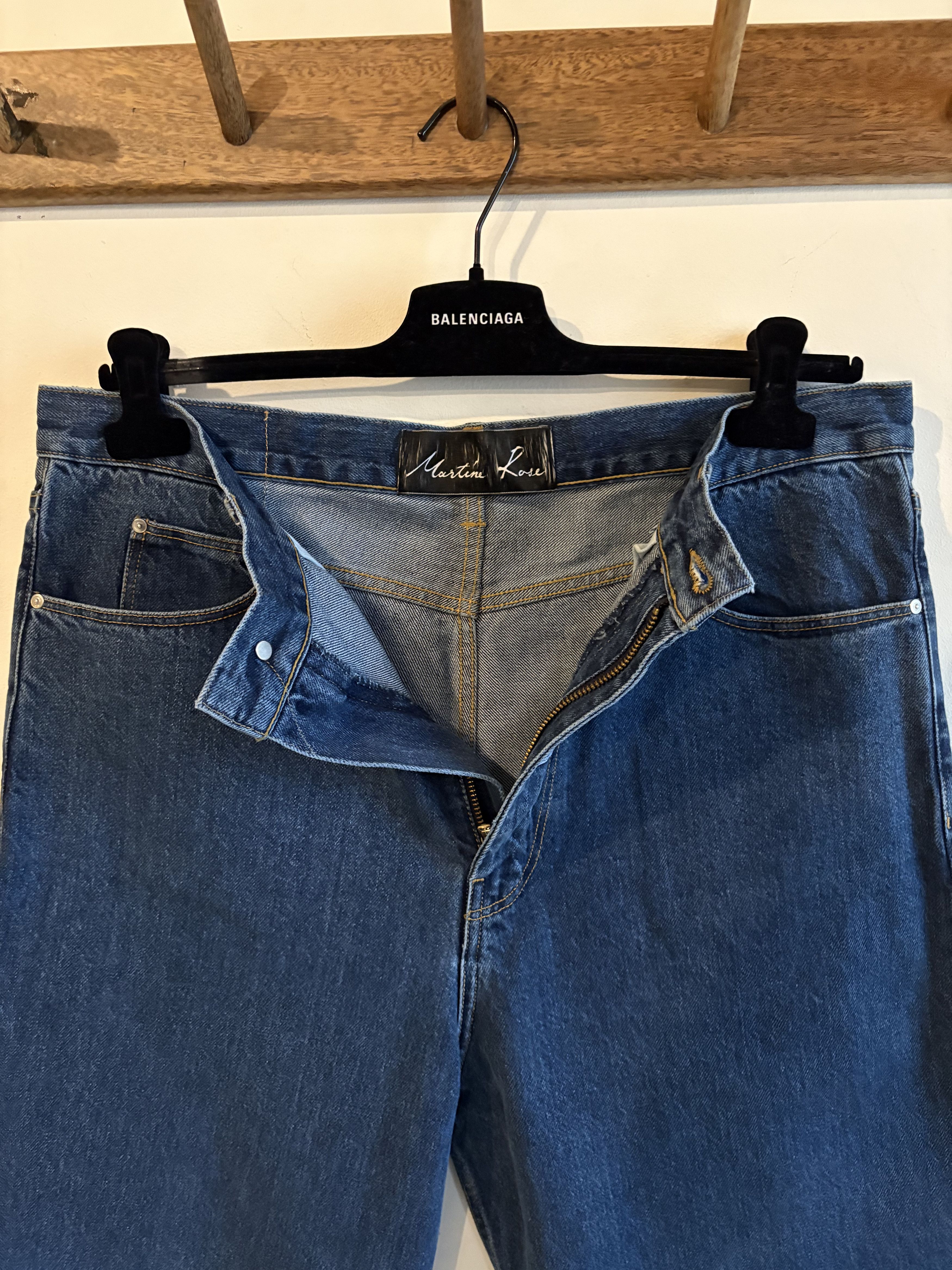 Martine Rose Martine Rose Indigo Blue Jeans Size US 34 / EU 50 - 4 Thumbnail