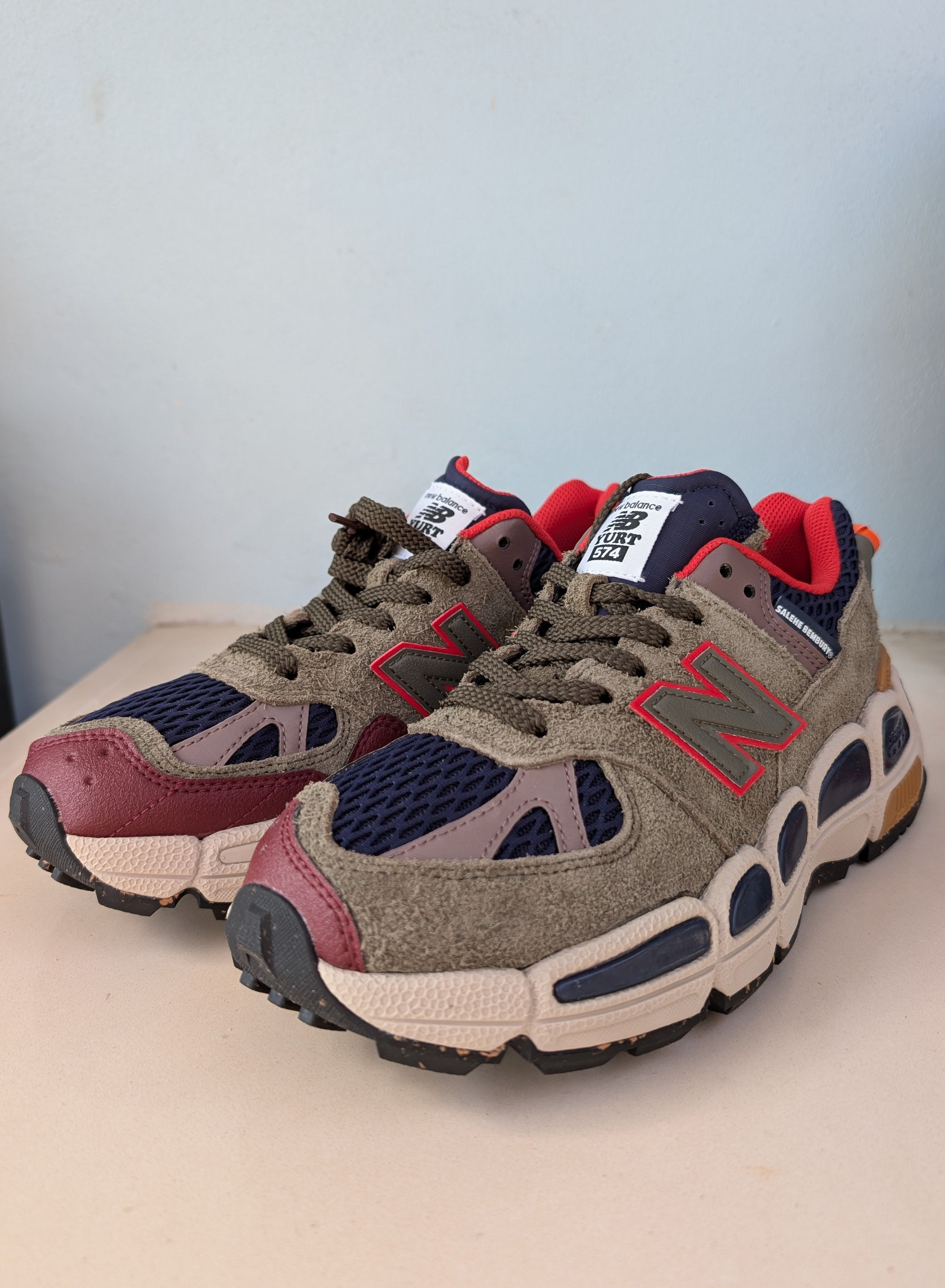New Balance × Salehe Bembury New Balance x Salehe Bembury 574 Yurt Size US 10 / EU 43 - 1 Thumbnail