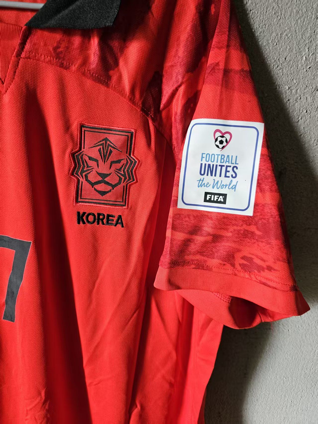 Other 2022 World Cup Korea #7 Son Heung-Min Jersey Size US L / EU 52-54 / 3 - 4 Thumbnail