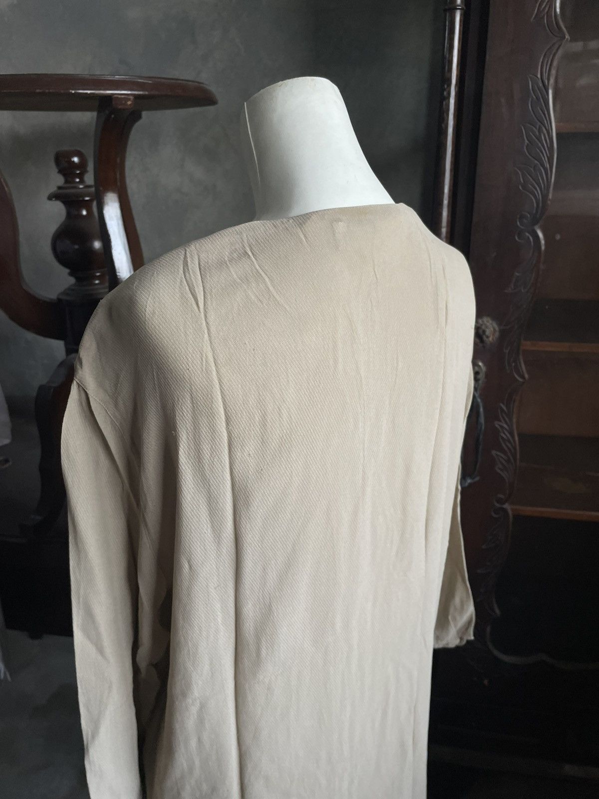 Giorgio Armani Vintage Giorgio Armani Archive Silk Pleated Blouse Size L / US 10 / IT 46 - 13 Thumbnail