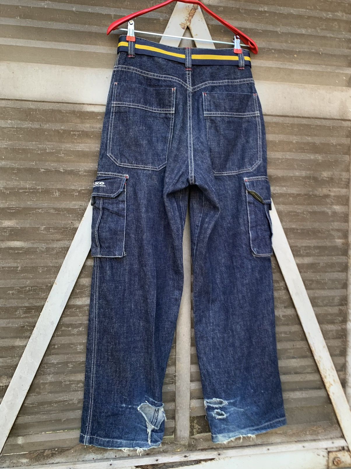 Vintage 👹Vintage Y2K Piko Hawaiian Longboard Baggy Denim Size US 29 - 11 Thumbnail