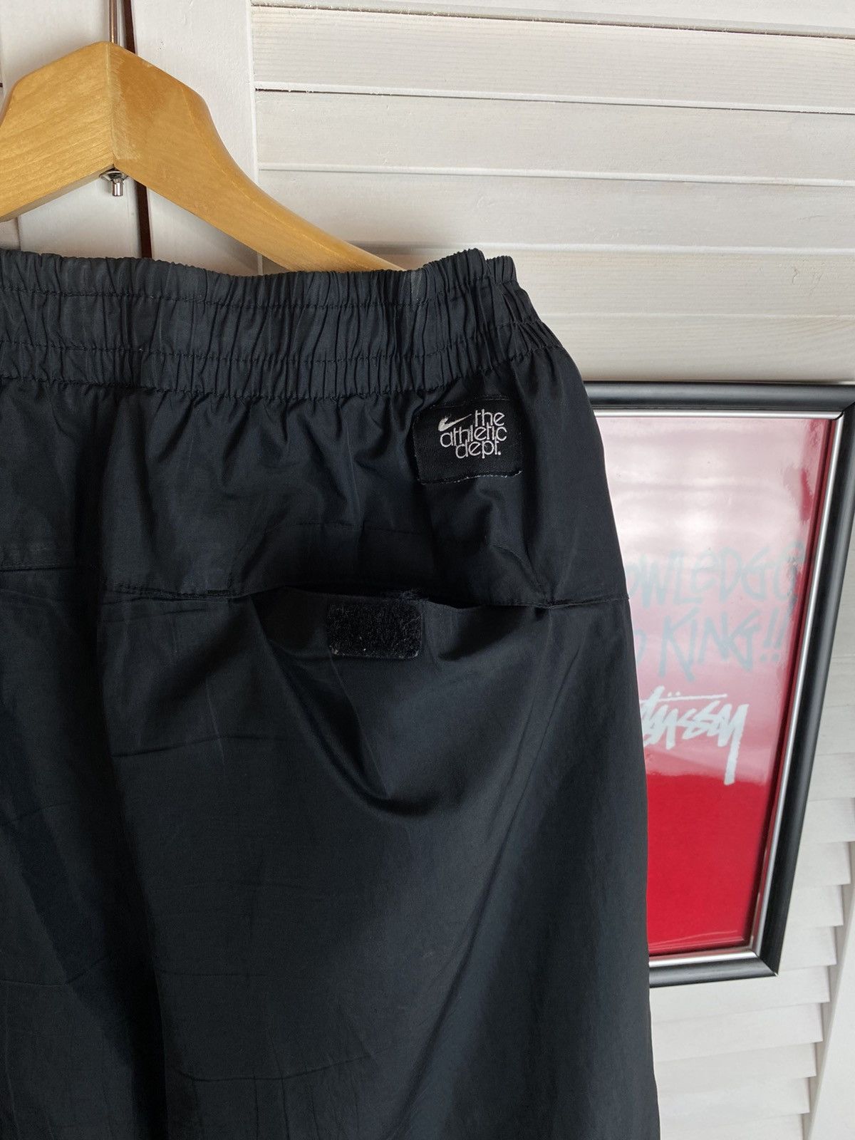 Nike Vintage 00s Sweatpants Nike Track Pants Baggy Gorpcore Size US 34 / EU 50 - 9 Thumbnail