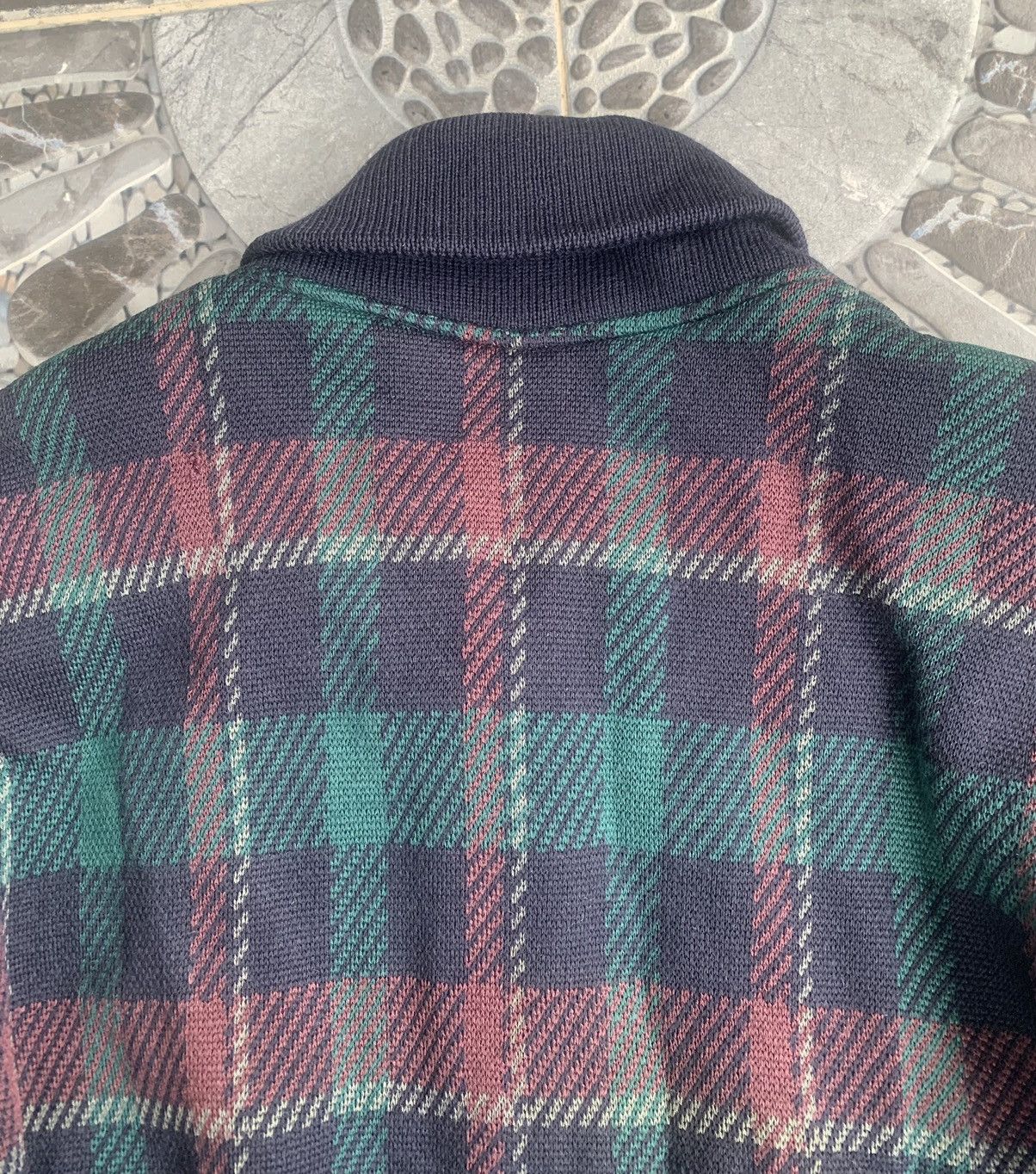 Vintage × Yves Saint Laurent Vintage Yves Saint Laurent Wool Tartan Plaid Jacket Size US L / EU 52-54 / 3 - 12 Thumbnail