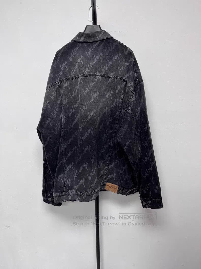 Balenciaga Balenciaga Solid Color Full Print Letter Logo Casual Long Size L / US 10 / IT 46 - 2 Thumbnail